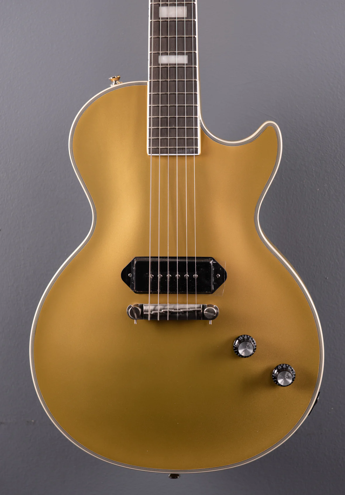 Jared James Nichols "Gold Glory" Les Paul Custom - Double Gold Vintage Aged - Image 3
