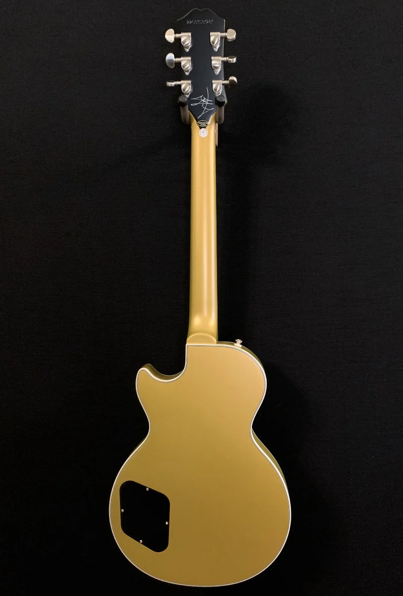 Jared James Nichols "Gold Glory" Les Paul Custom - Double Gold Vintage Aged - Image 5