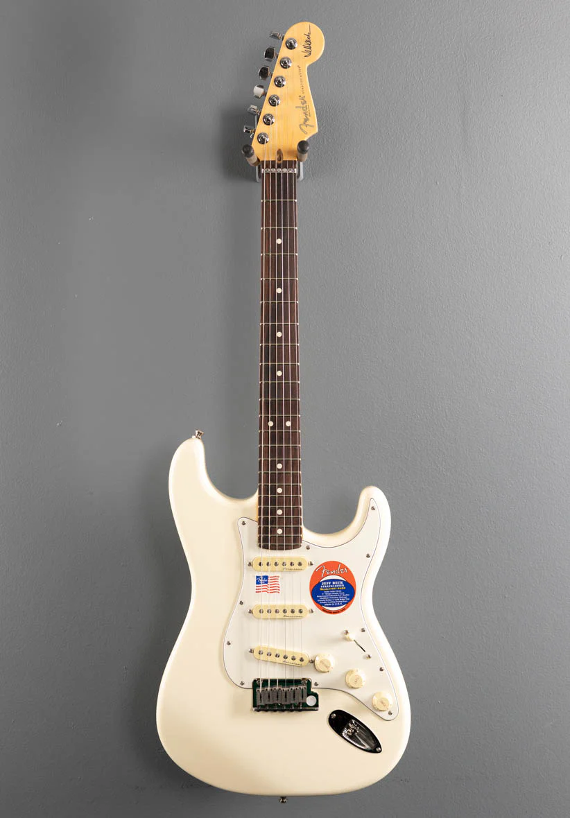 Jeff Beck Stratocaster - Olympic White - Image 3