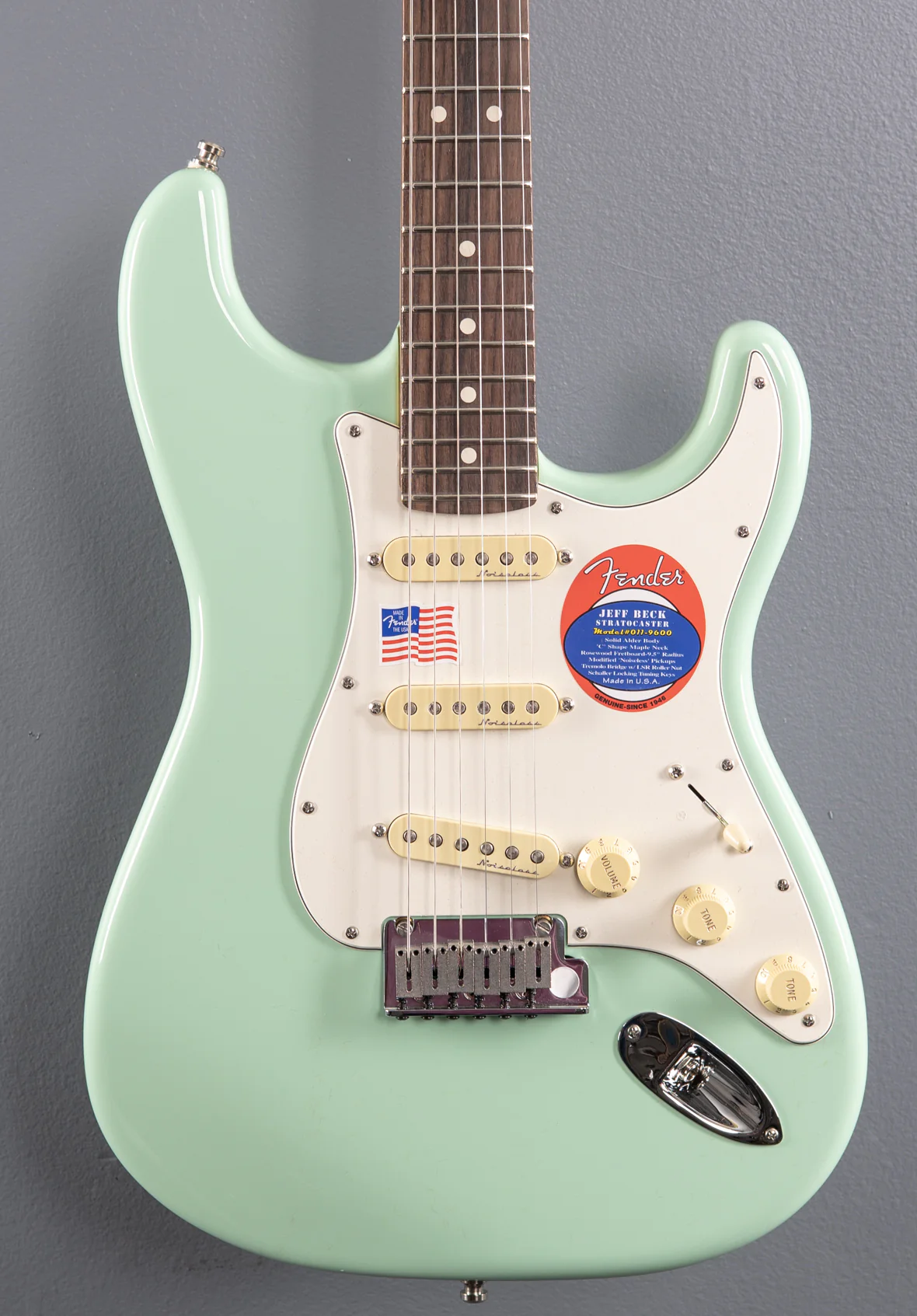 Jeff Beck Stratocaster - Surf Green - Image 2
