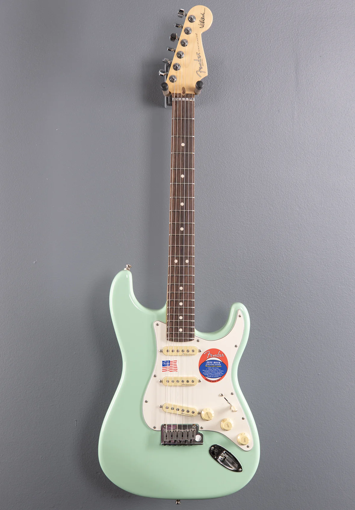 Jeff Beck Stratocaster - Surf Green - Image 3