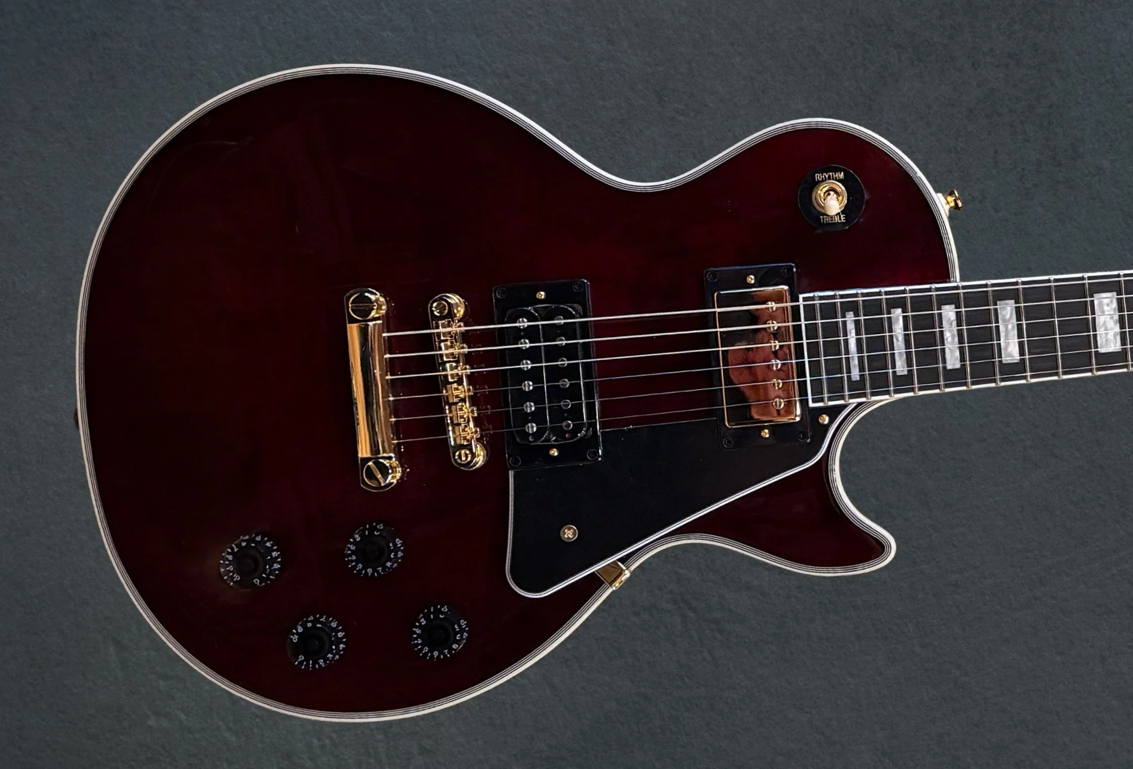 Jerry Cantrell "Wino" Les Paul Custom - Dark Wine Red
