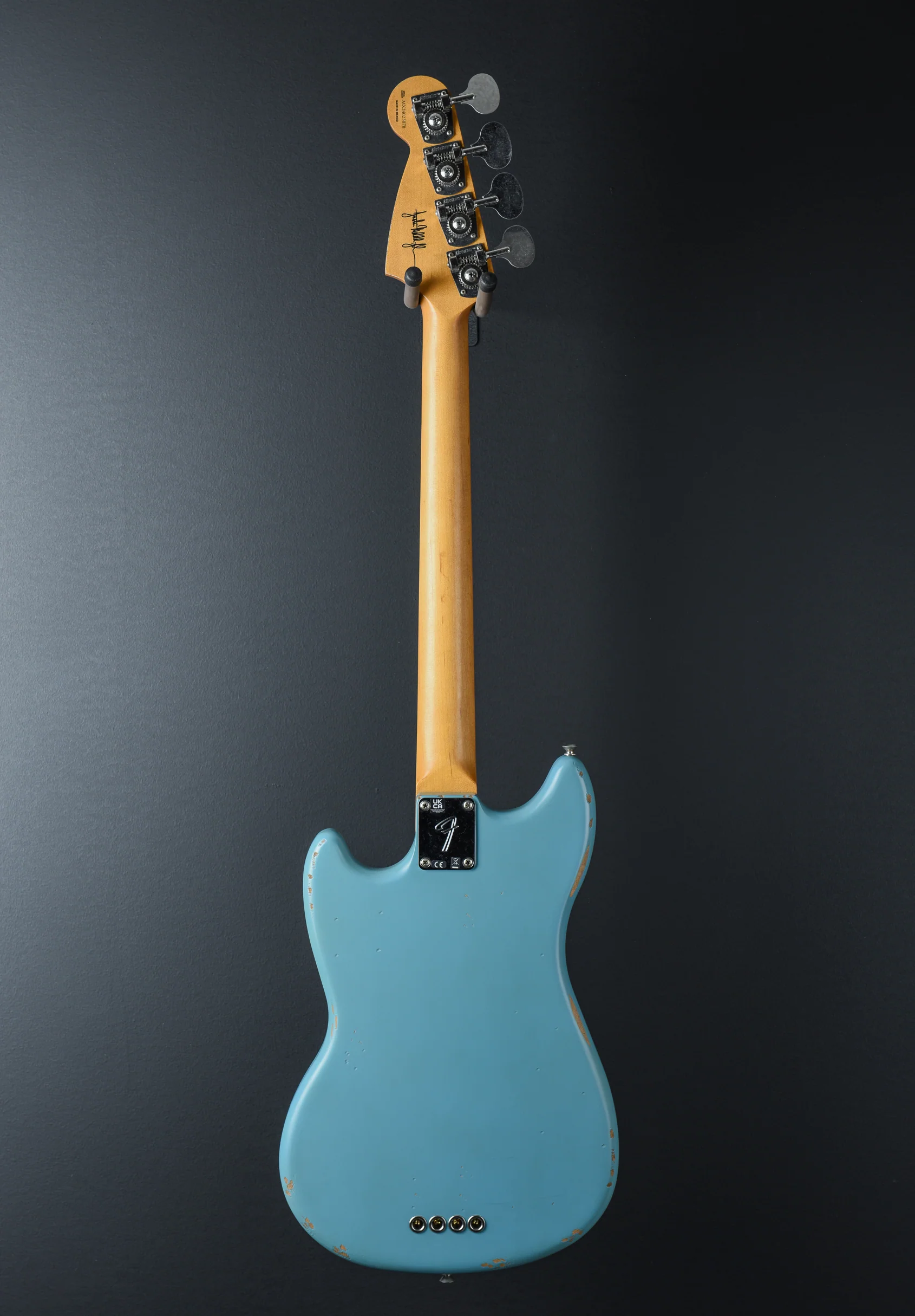 JMJ Road Worn Mustang Bass - Faded Daphne Blue - Image 4