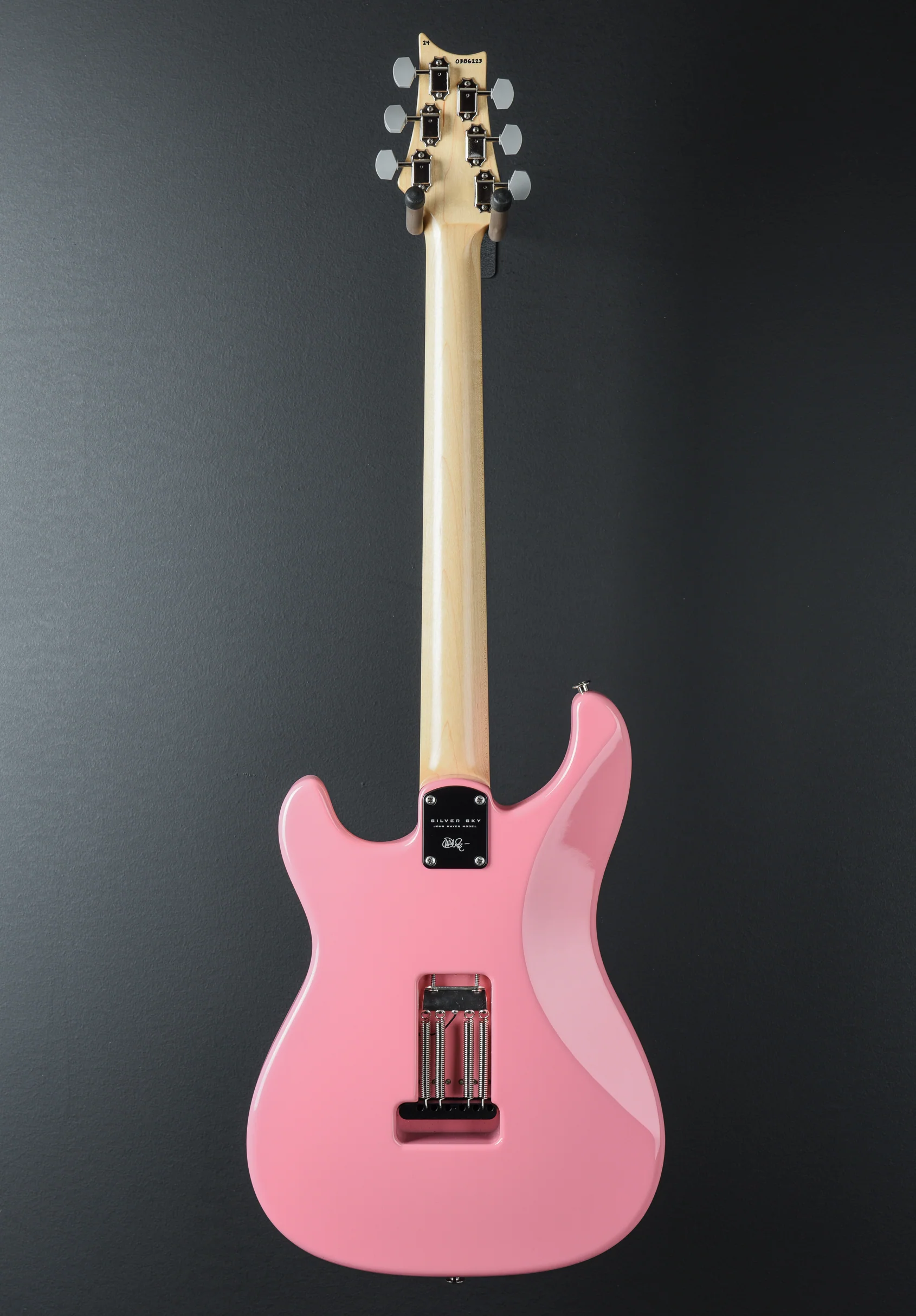 John Mayer Silver Sky - Roxy Pink w/Rosewood - Image 4