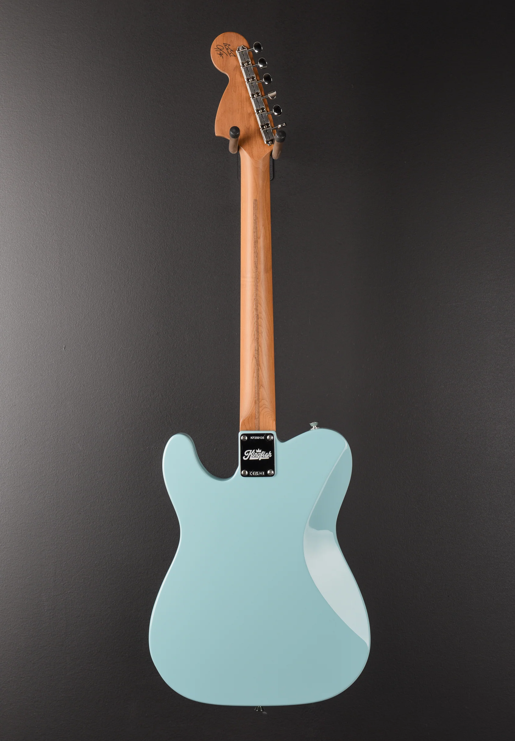 Kingfish Delta Day Telecaster Deluxe - Daphne Blue - Image 5