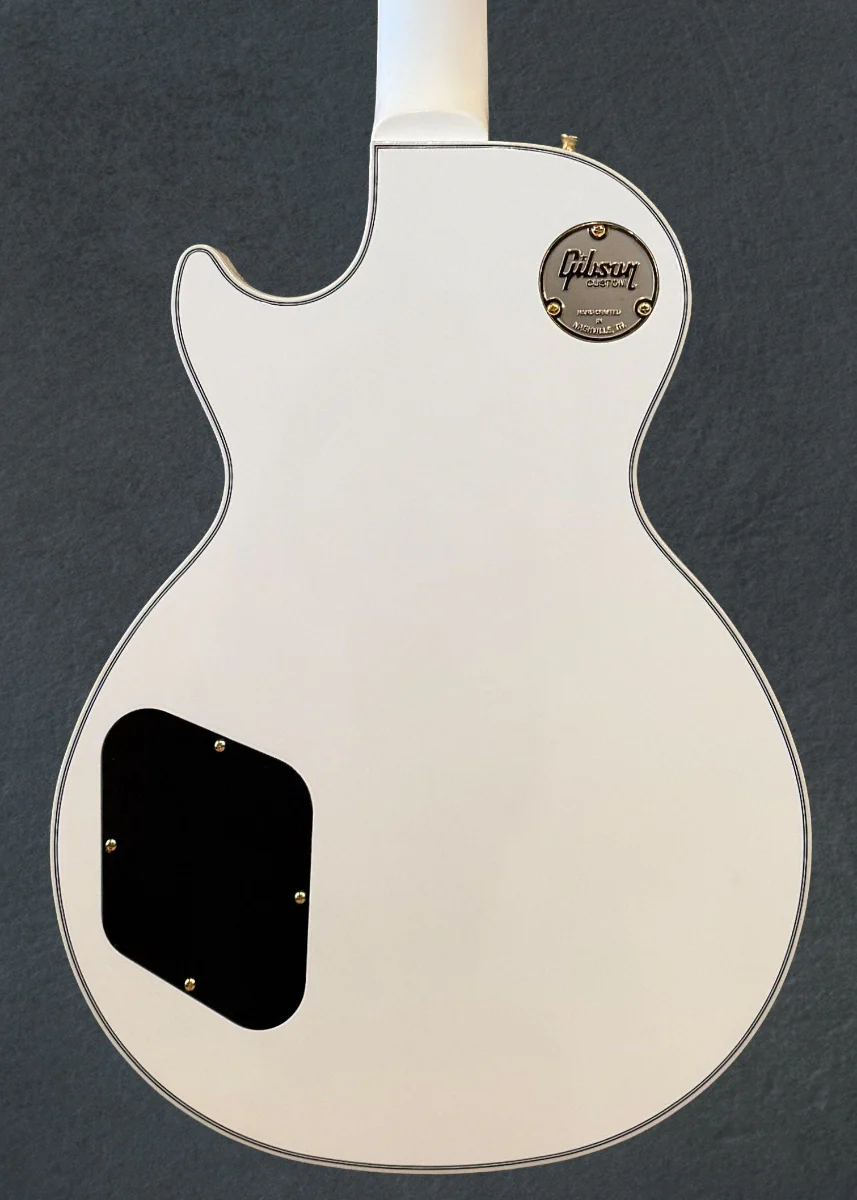 Les Paul Custom w/Ebony Fingerboard Gloss - Alpine White - Image 4