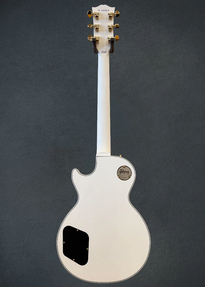 Les Paul Custom w/Ebony Fingerboard Gloss - Alpine White - Image 5