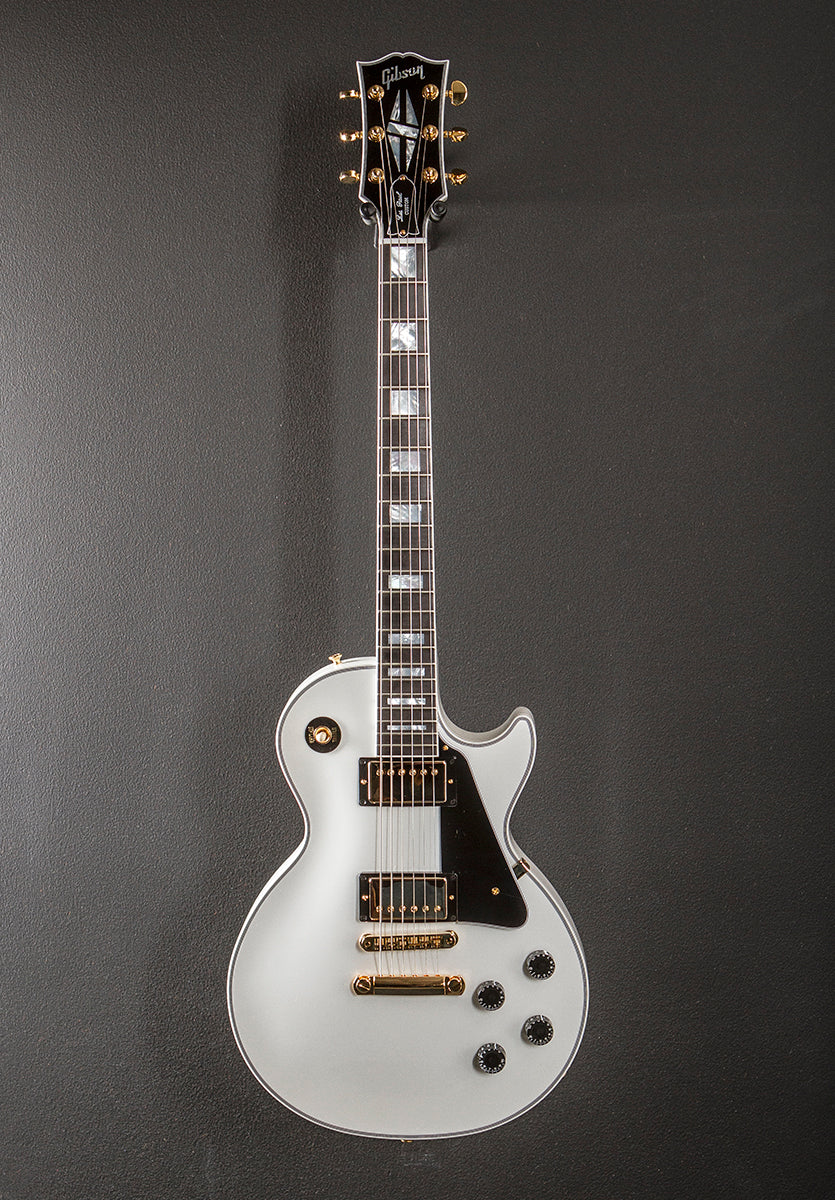 Les Paul Custom w/Ebony Fingerboard Gloss - Alpine White - Image 3