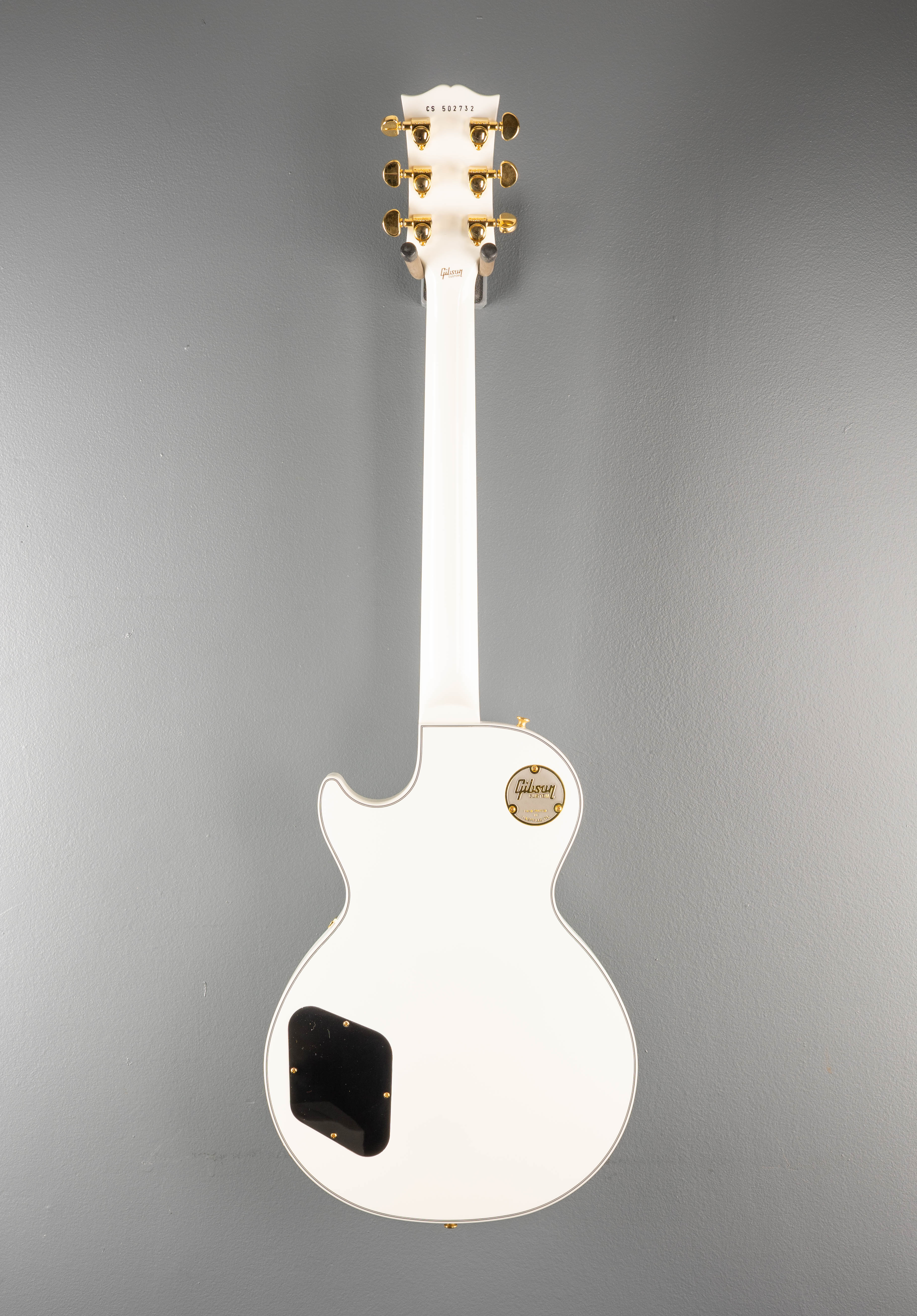 Les Paul Custom w/Ebony Fingerboard Gloss - Alpine White - Image 5
