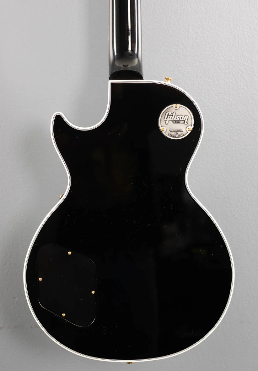 Les Paul Custom w/Ebony Fingerboard Gloss - Ebony - Image 5