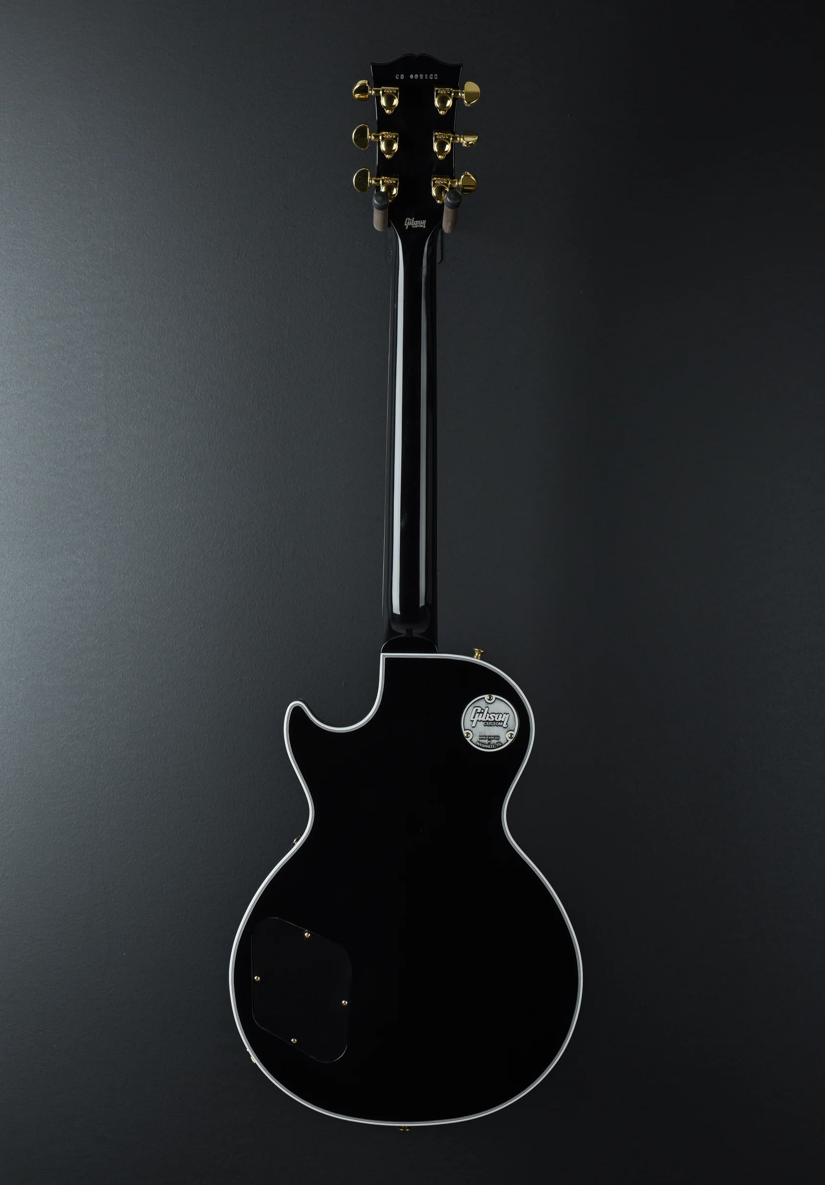 Les Paul Custom w/Ebony Fingerboard Gloss - Ebony - Image 4