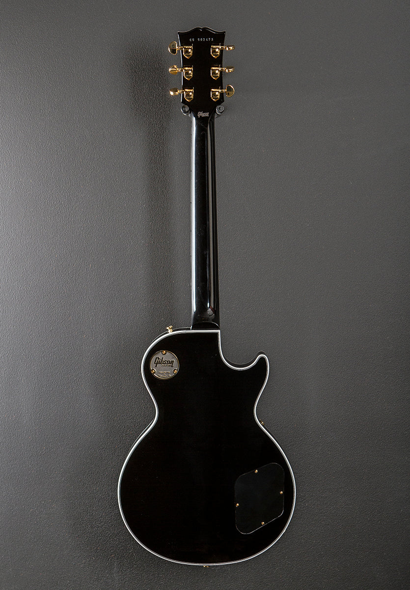 Les Paul Custom w/Ebony Fingerboard Gloss Left Hand - Ebony - Image 5