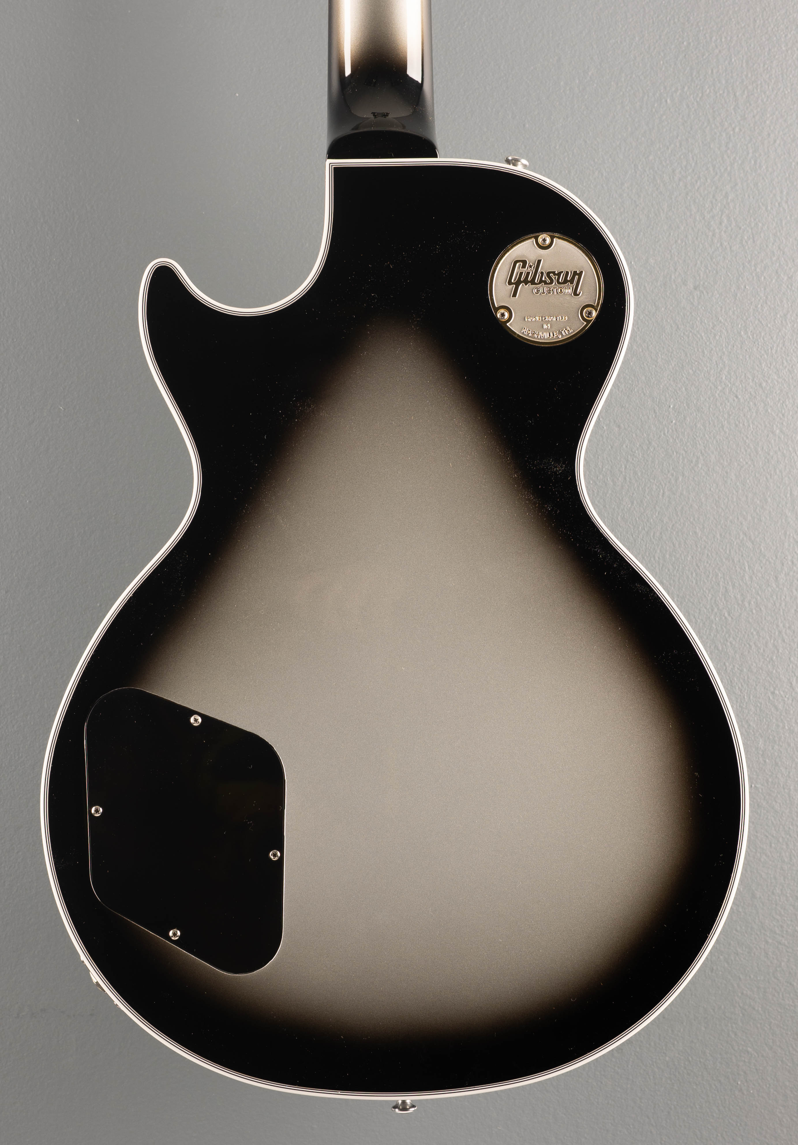 Les Paul Custom w/Ebony Fingerboard Gloss - Silverburst - Image 5