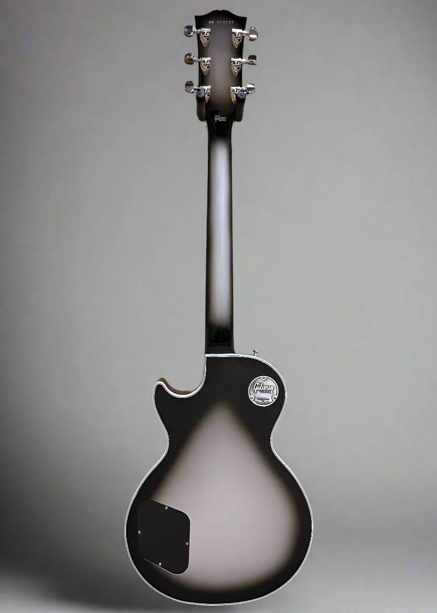 Les Paul Custom w/Ebony Fingerboard Gloss - Silverburst - Image 5