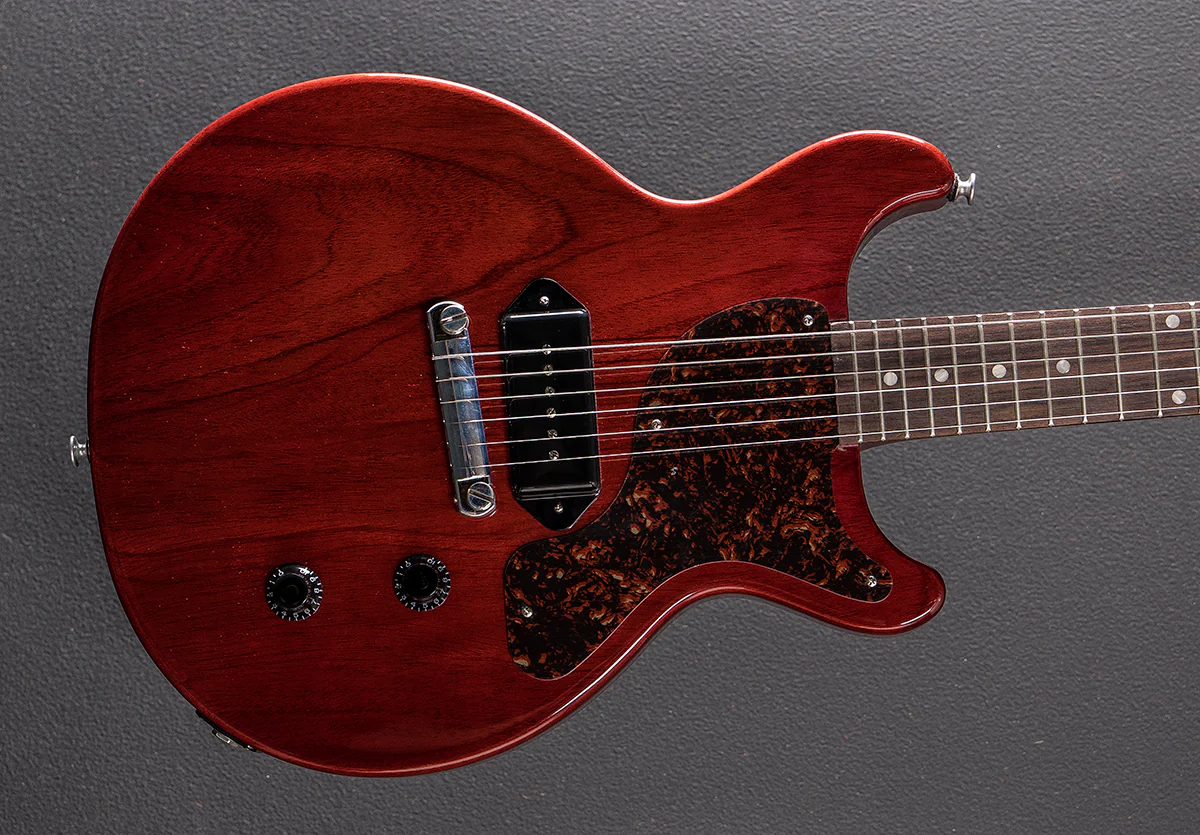 Les Paul Junior Double Cutaway - Vintage Cherry w/Tortoise Pickguard