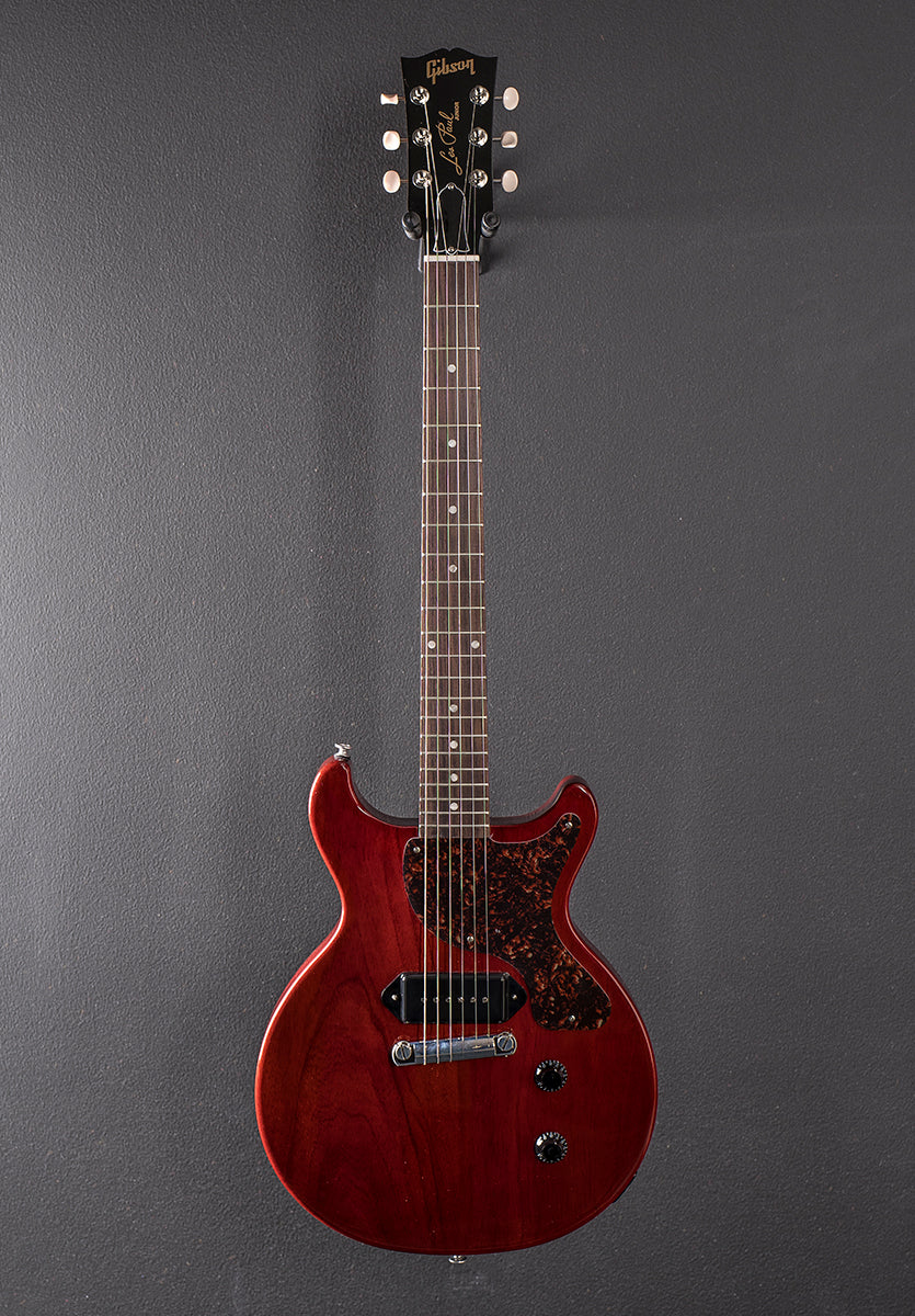 Les Paul Junior Double Cutaway - Vintage Cherry w/Tortoise Pickguard - Image 3