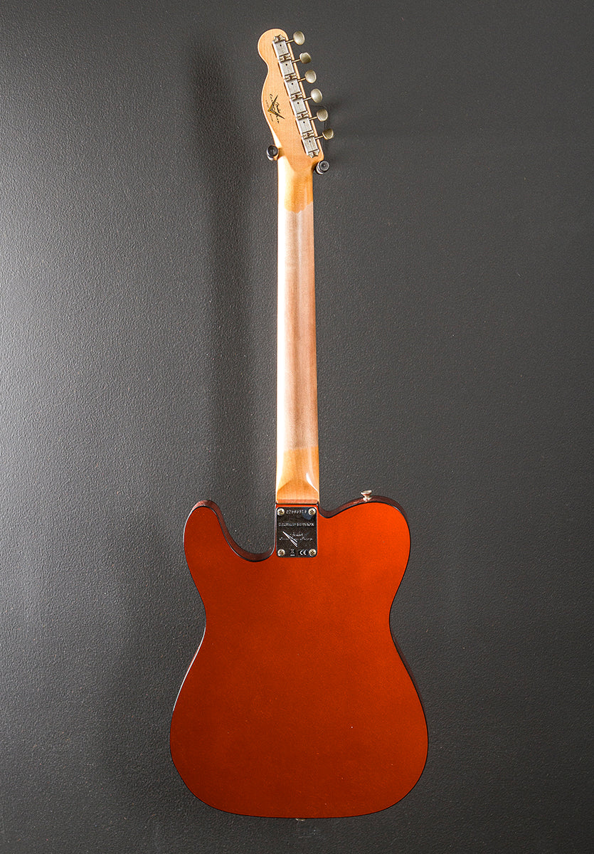 Limited Edition CUNIFE Journeyman Relic Tele Custom w/Bigsby - Candy Tangerine - Image 5