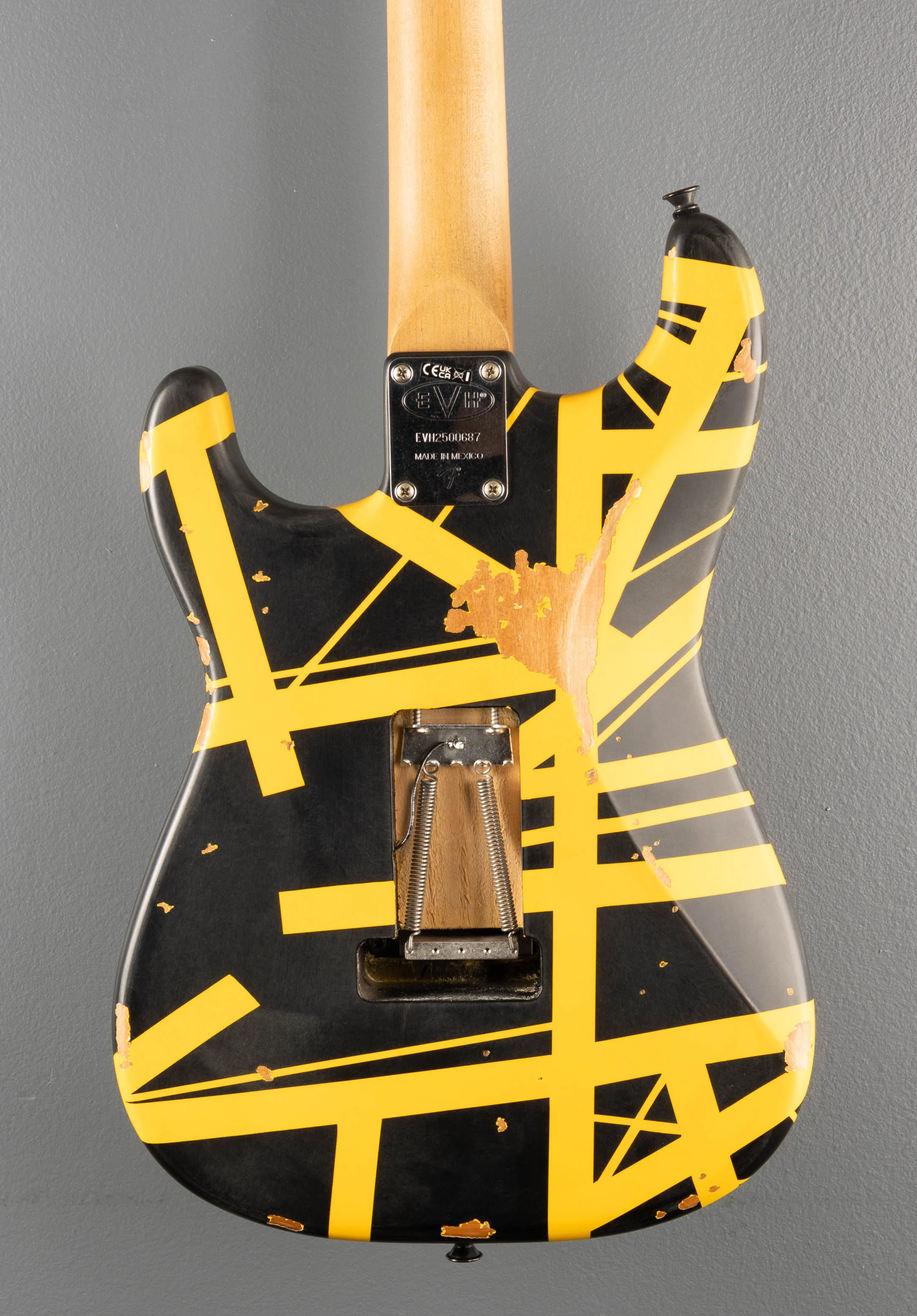 Limited Edition Striped Series Frankenstein Frankie - Black w/ Yellow Stripes Aged - Image 4