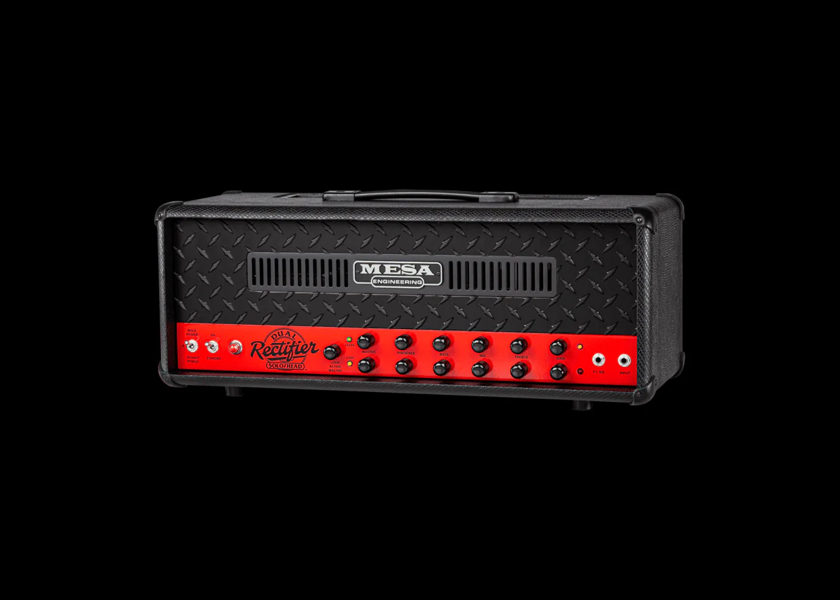 Limited Run 90's Dual Rectifier - Black Snake Vinyl w/ Ferrari Rosso Red