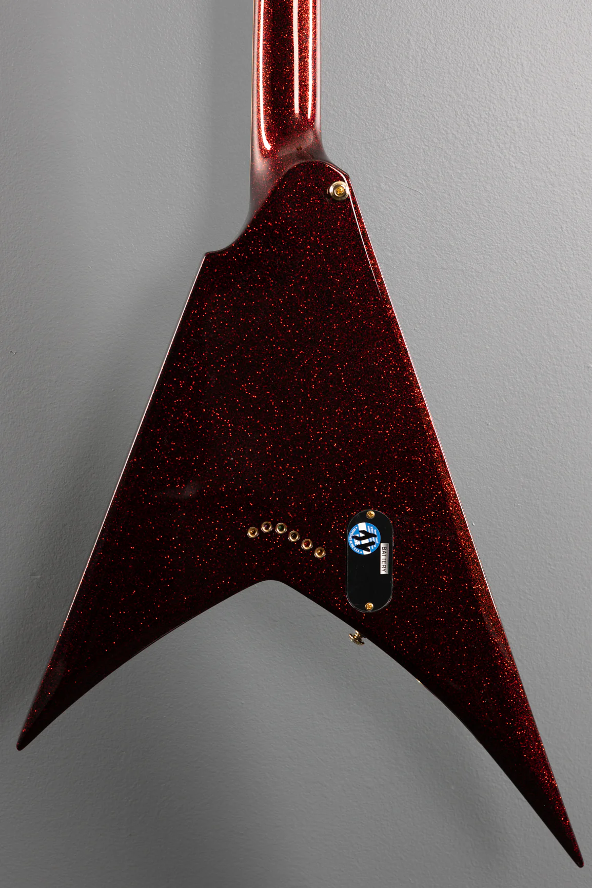 LTD Kirk Hammett KH-V - Red Sparkle - Image 4