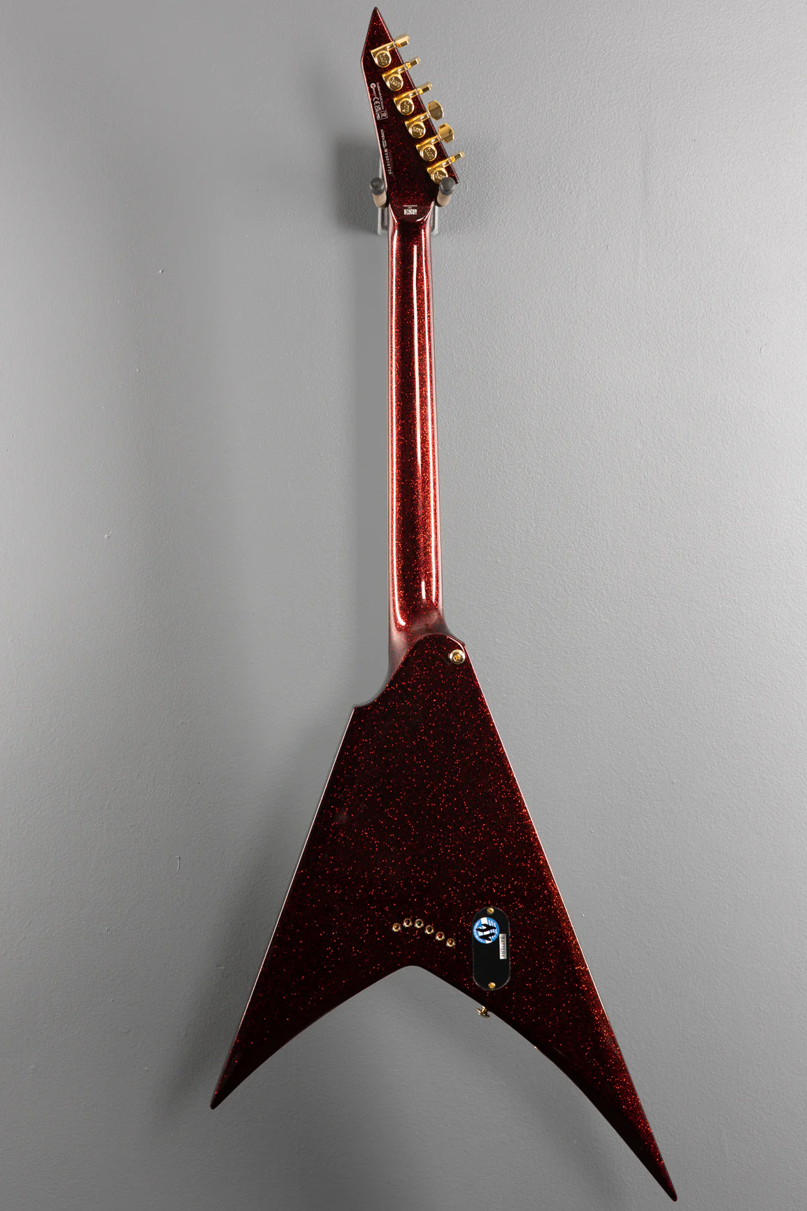LTD Kirk Hammett KH-V - Red Sparkle - Image 5