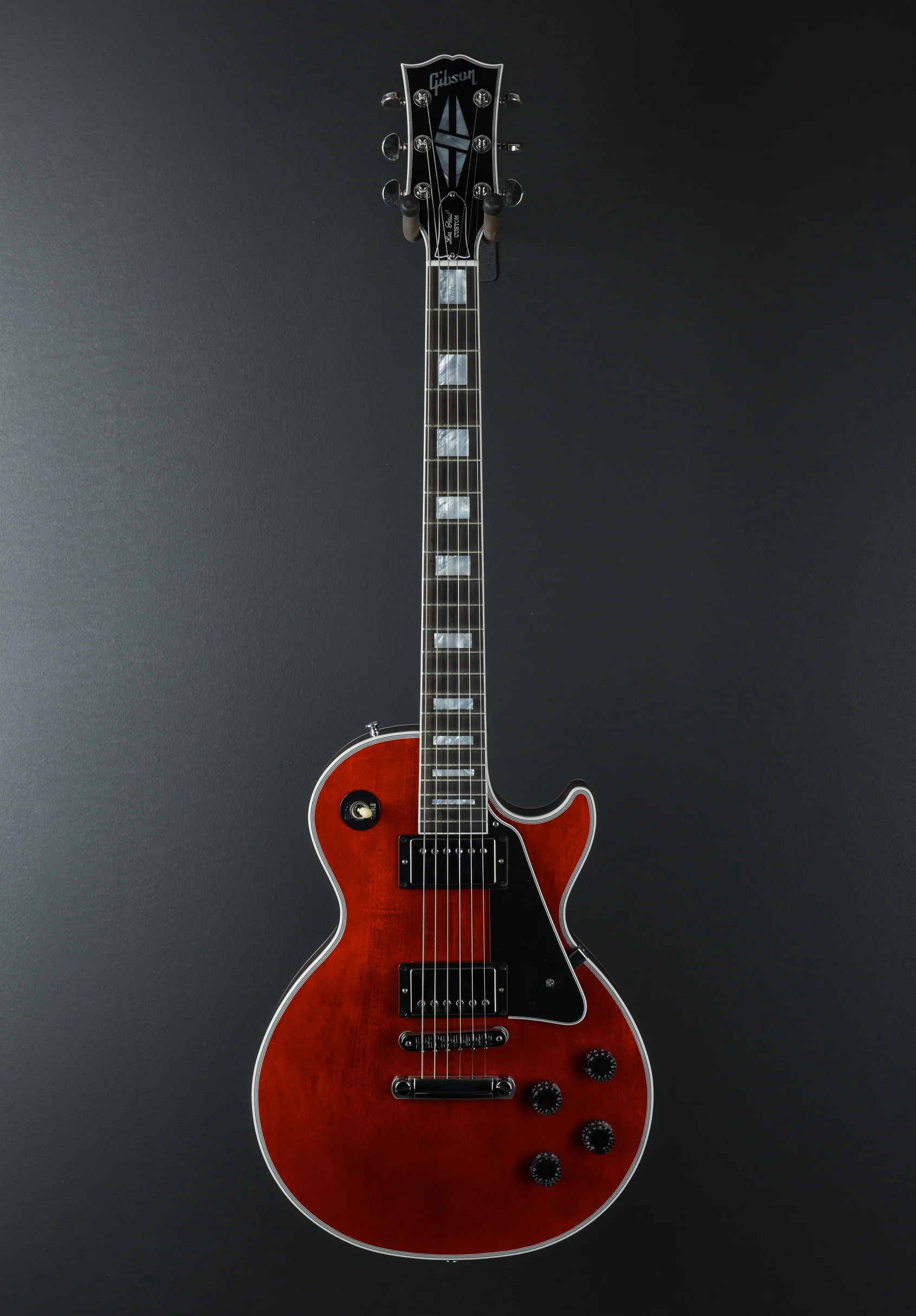 "Made to Measure" Les Paul Custom - Wine Red w/Ebony - Image 3