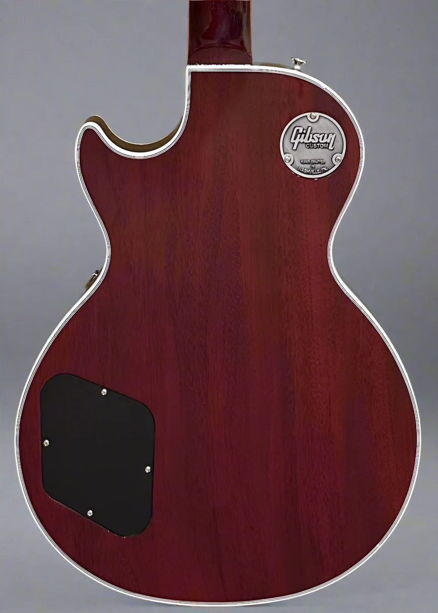 "Made to Measure" Les Paul Custom - Wine Red w/Ebony - Image 4