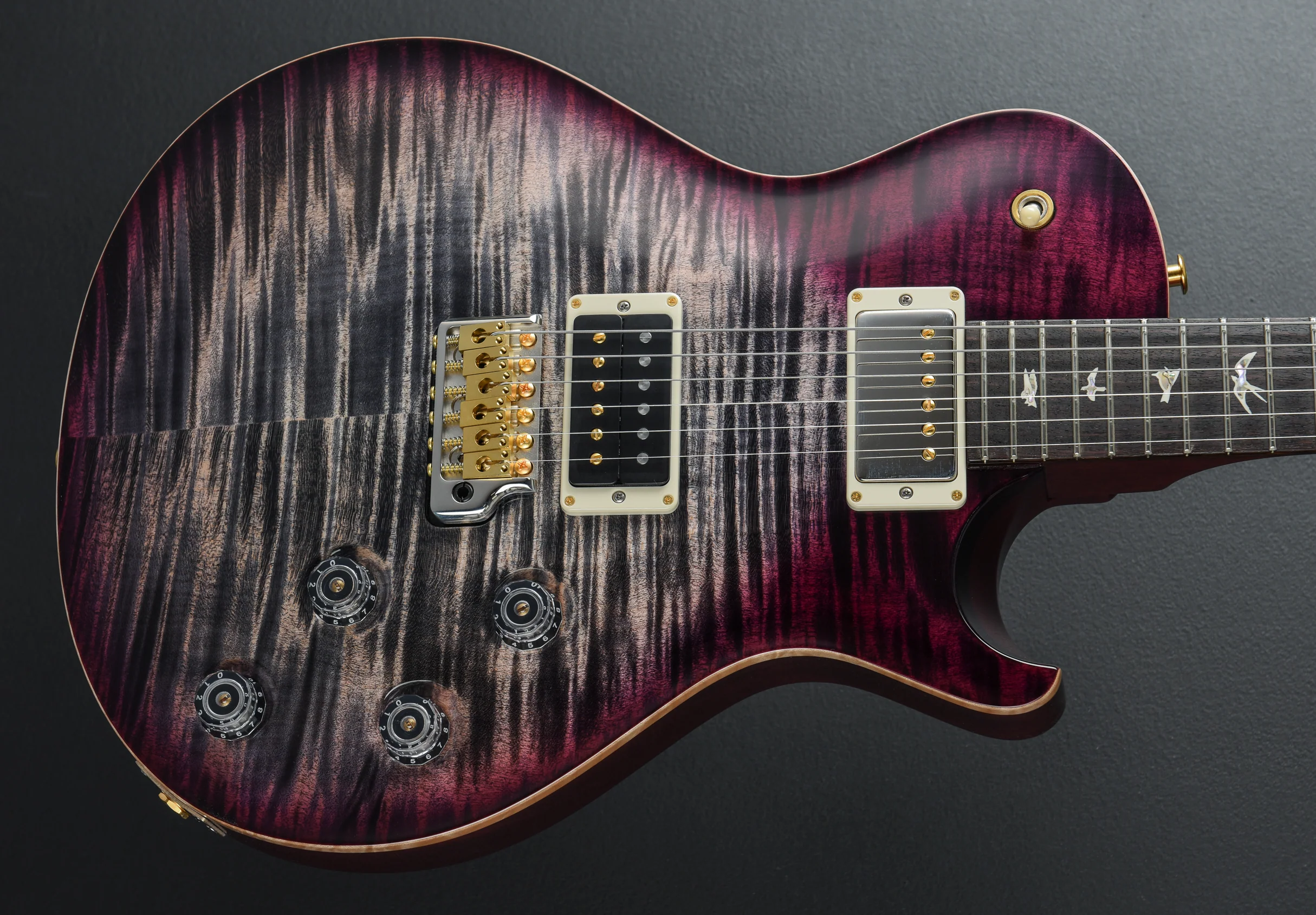 Mark Tremonti Signature 10 Top w/Tremolo - Charcoal Purple Burst