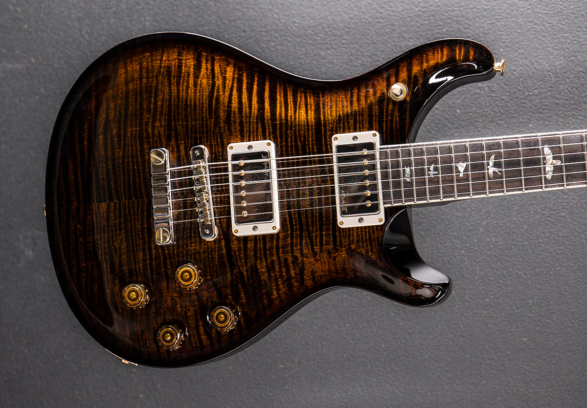 McCarty 594 10 Top - Black Gold Wraparound Burst