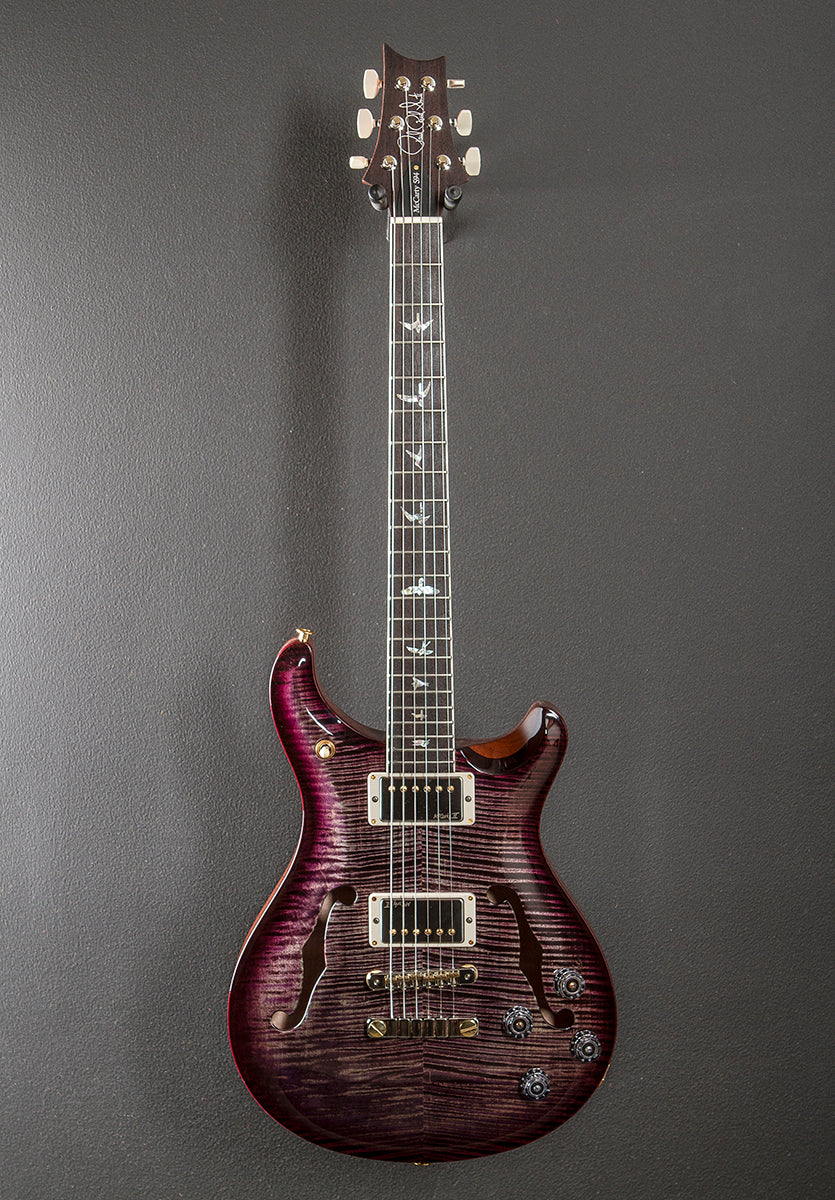 McCarty 594 Hollowbody II 10 Top - Charcoal Purple Burst - Image 3