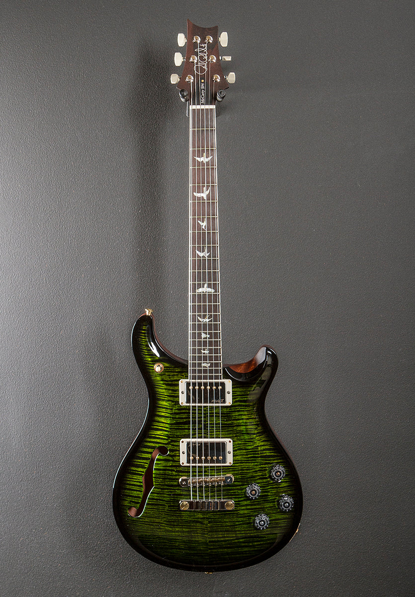 McCarty 594 Semi-Hollow Wood Library Limited - Jade Smokeburst w/Brazilian - Image 3