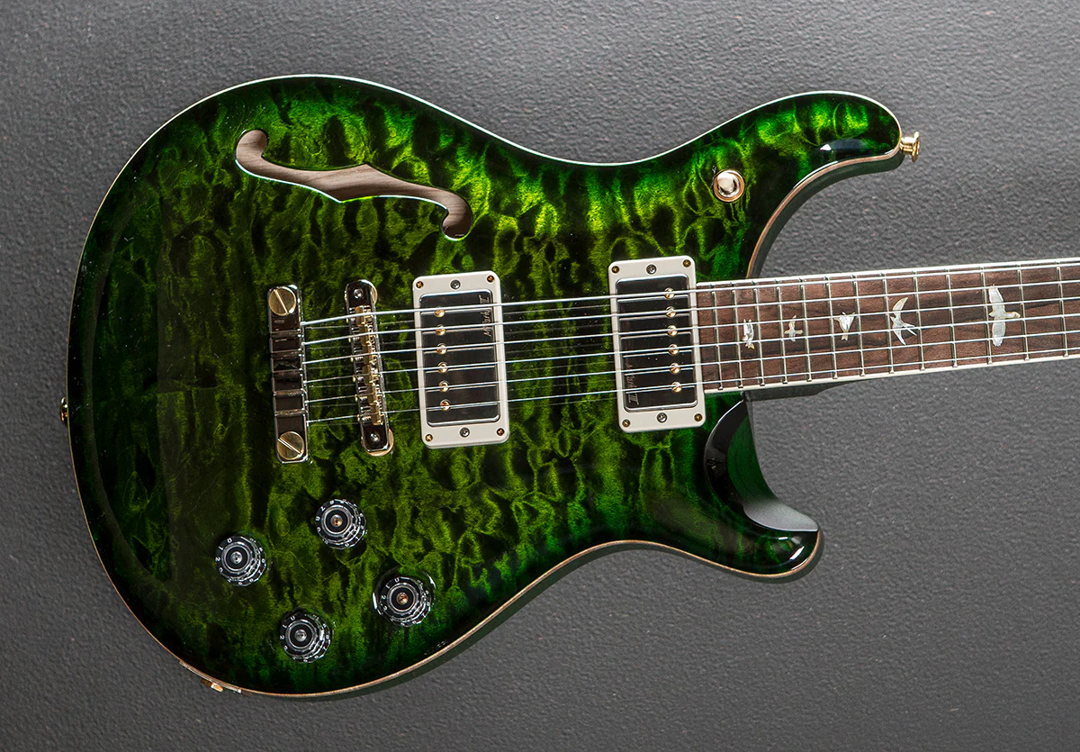 McCarty 594 Semi-Hollow Wood Library Limited - Jade w/Ash