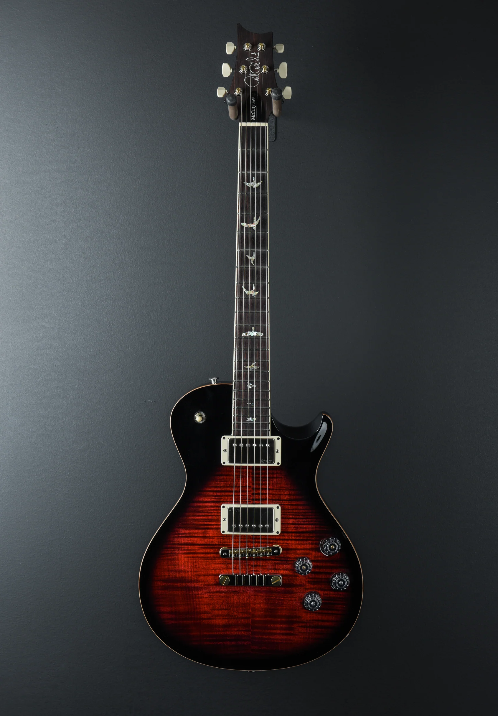 McCarty 594 Singlecut - Fire Red Burst - Image 3