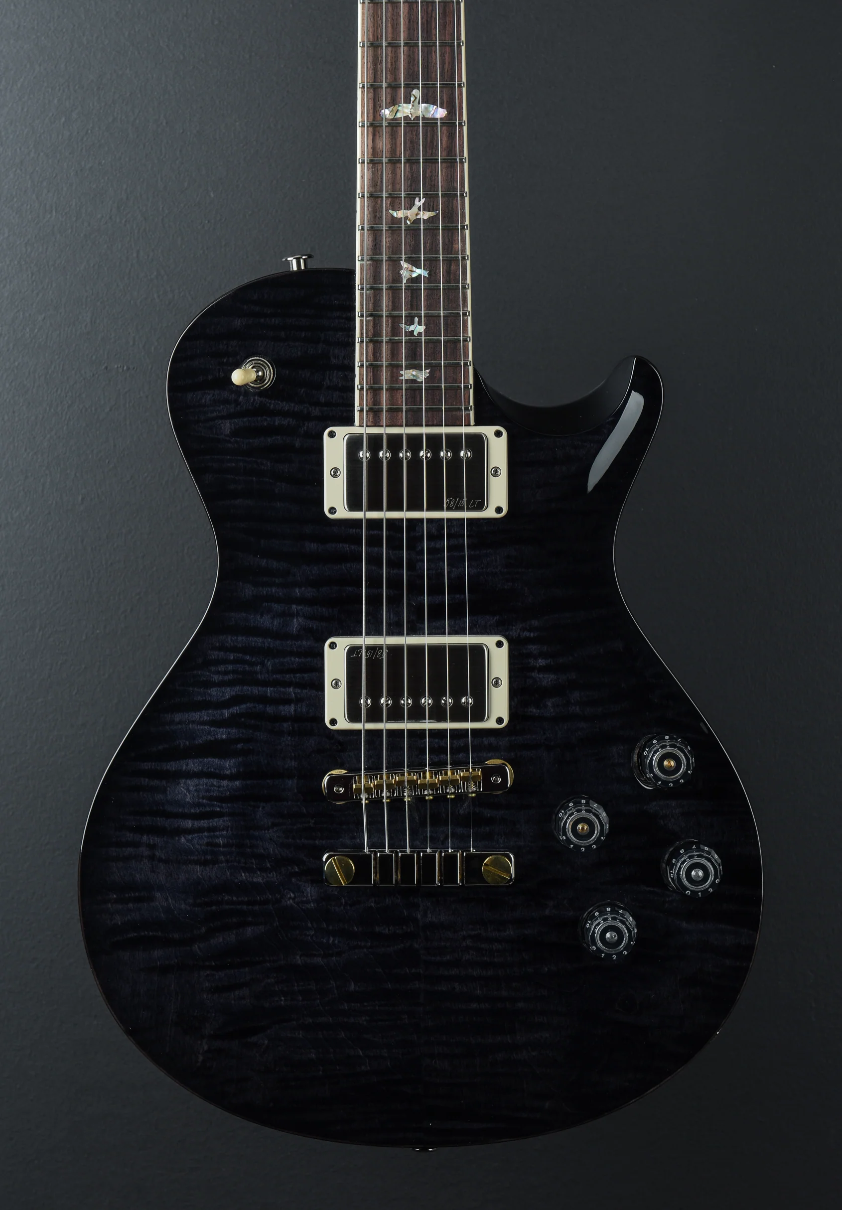McCarty 594 Singlecut - Gray Black w/ Stained Binding - Image 2