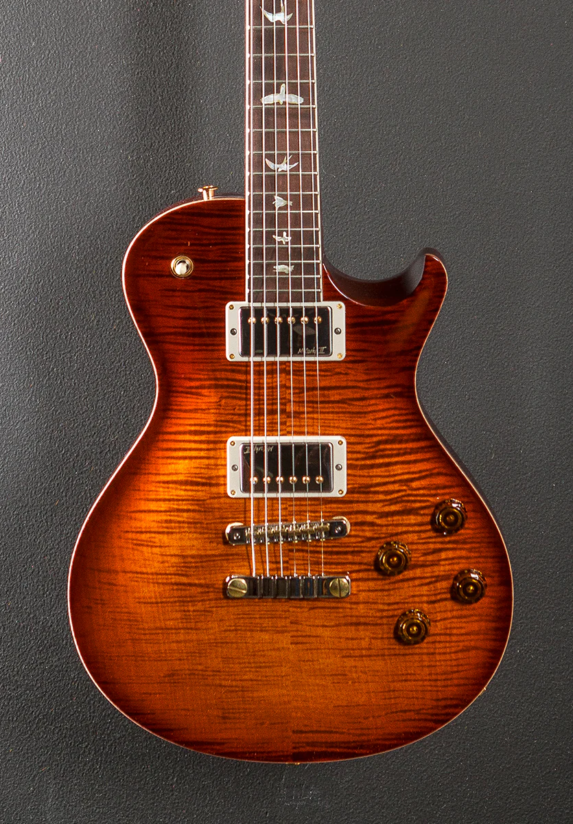 McCarty 594 Singlecut Wood Library Limited - Dark Cherry Sunburst w/Brazilian - Image 2
