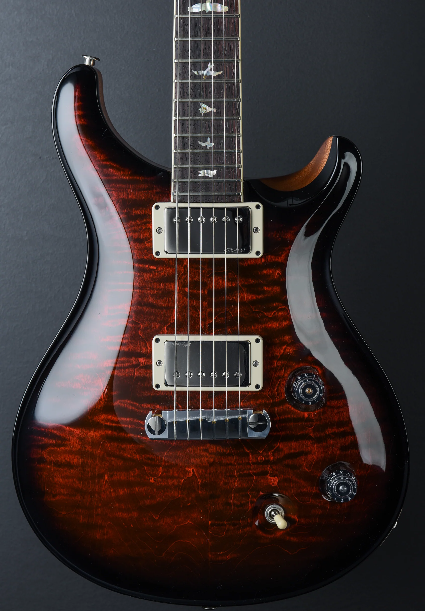 McCarty - Fire Red Wraparound burst w/natural back - Image 2