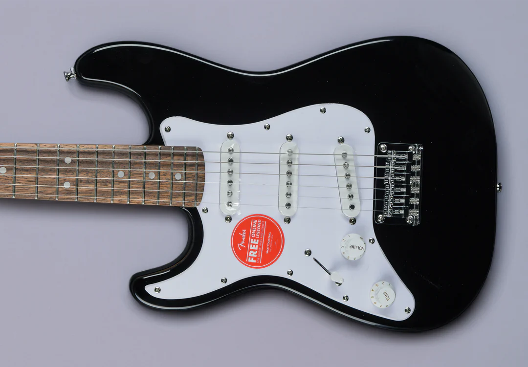 Mini Strat Left Hand - Black