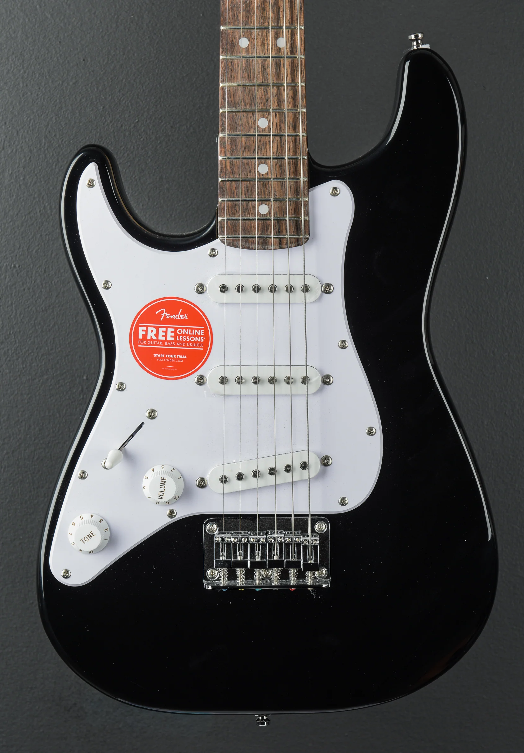 Mini Strat Left Handed - Black - Image 2