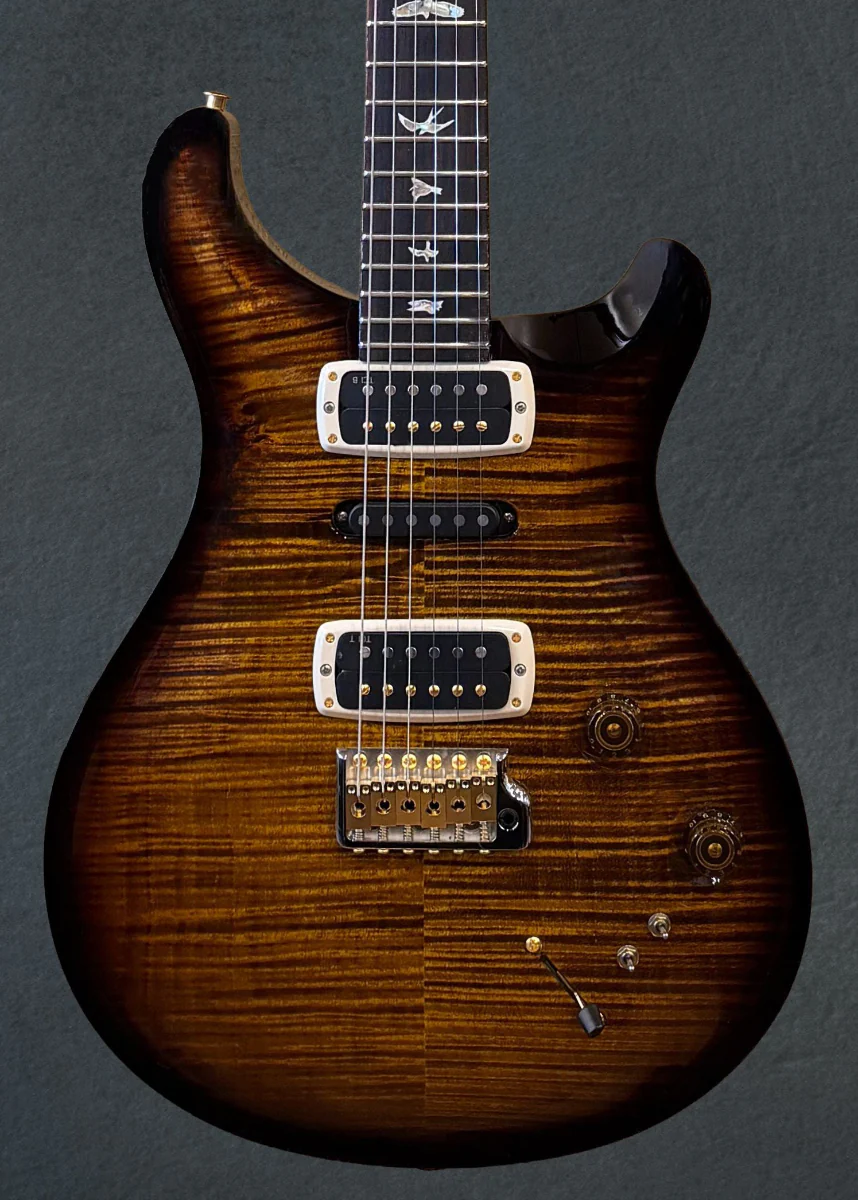 Modern Eagle V 10 Top - Black Gold Wraparound Burst - Image 2