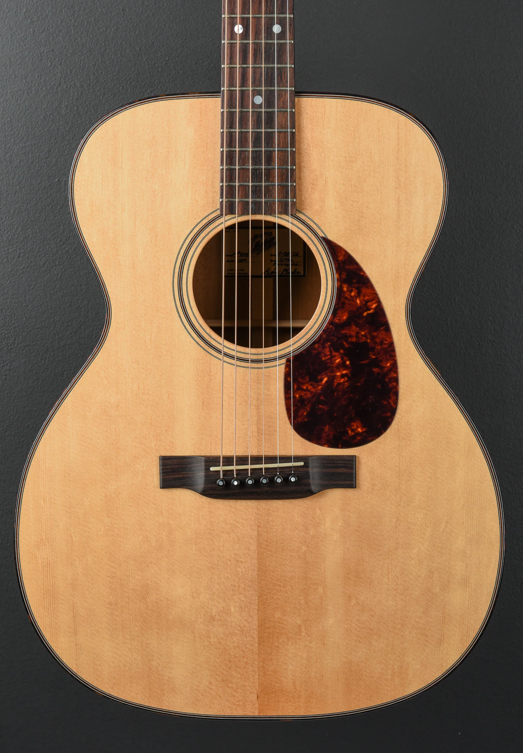 Deep Body OM, AA Sitka Spruce/Mahogany - Image 2