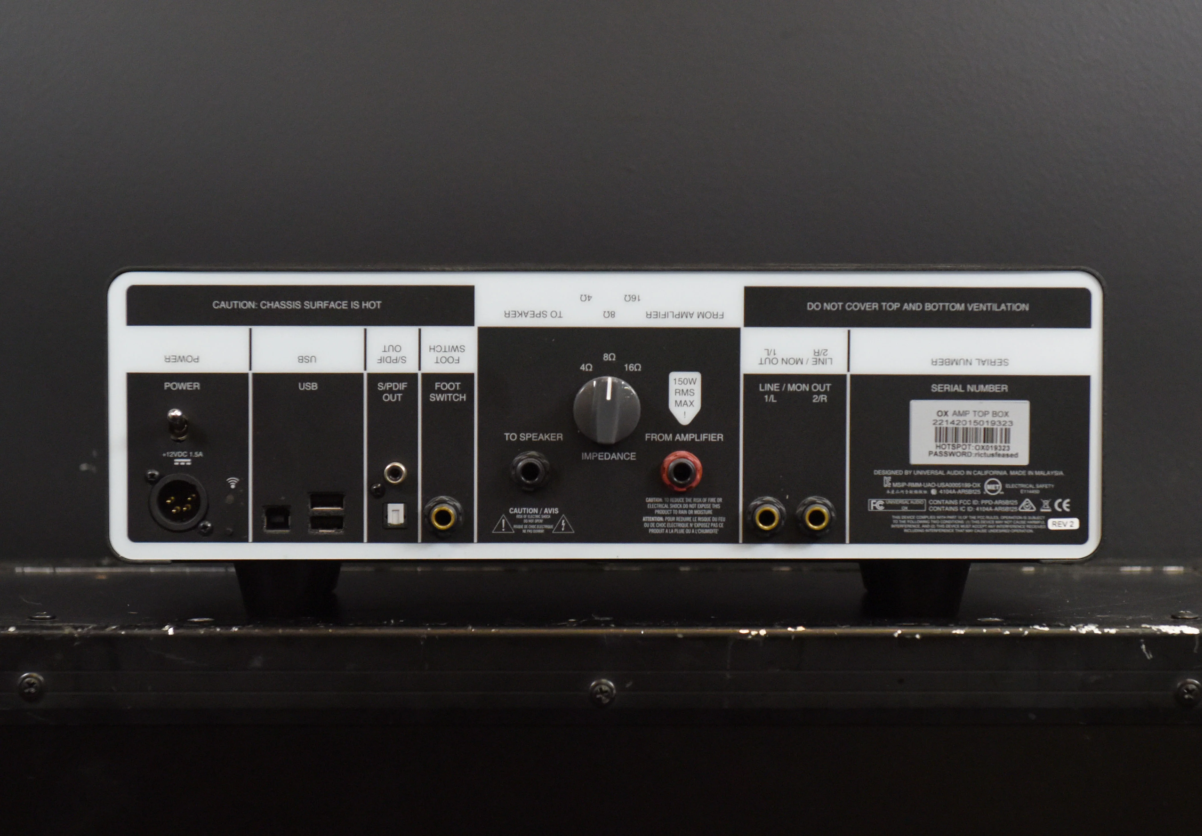 OX Amp Top Box Attenuator, Recent - Image 2