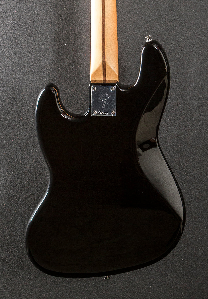 Player II Jazz Bass - Black w/Maple - Image 4