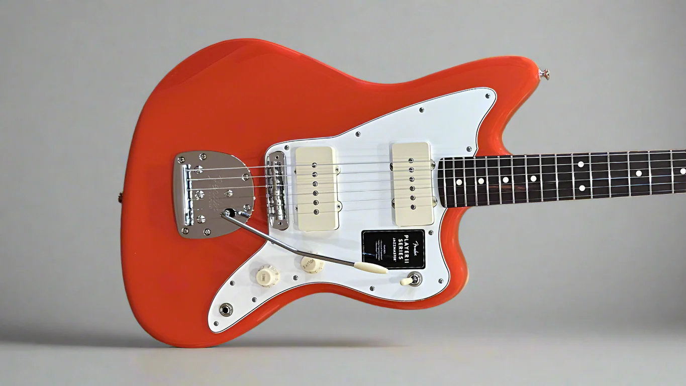 Player II Jazzmaster - Coral Red