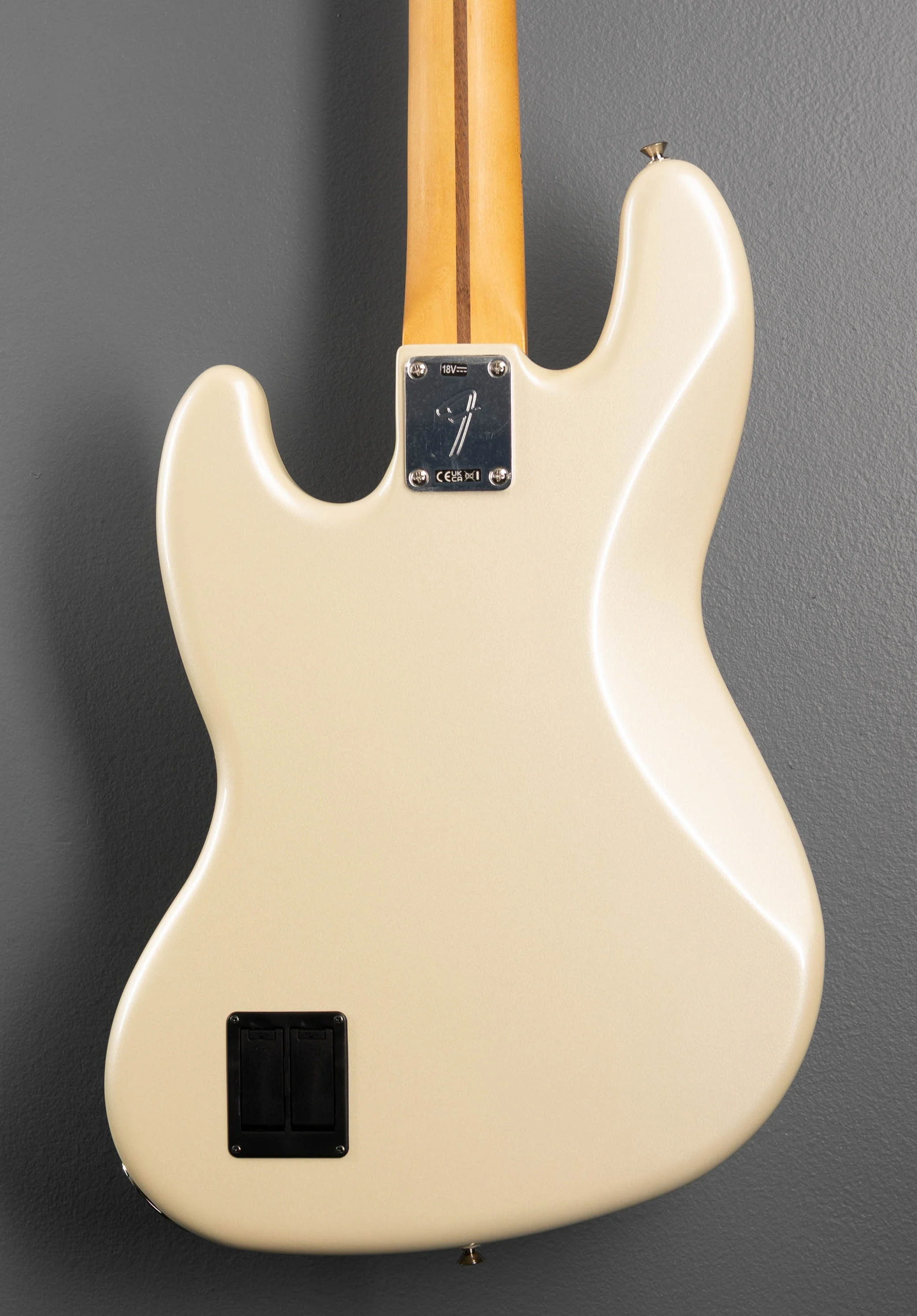 Player II Modified Active Jazz Bass - Olympic Pearl - Image 4