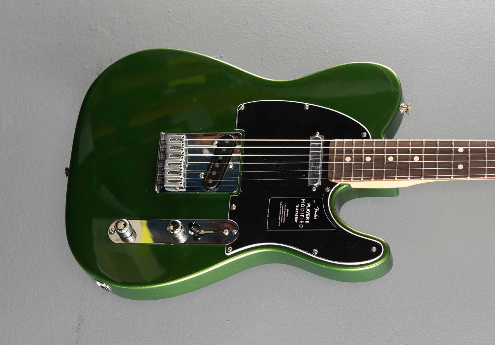 Player II Modified Telecaster - Harvest Green Metallic