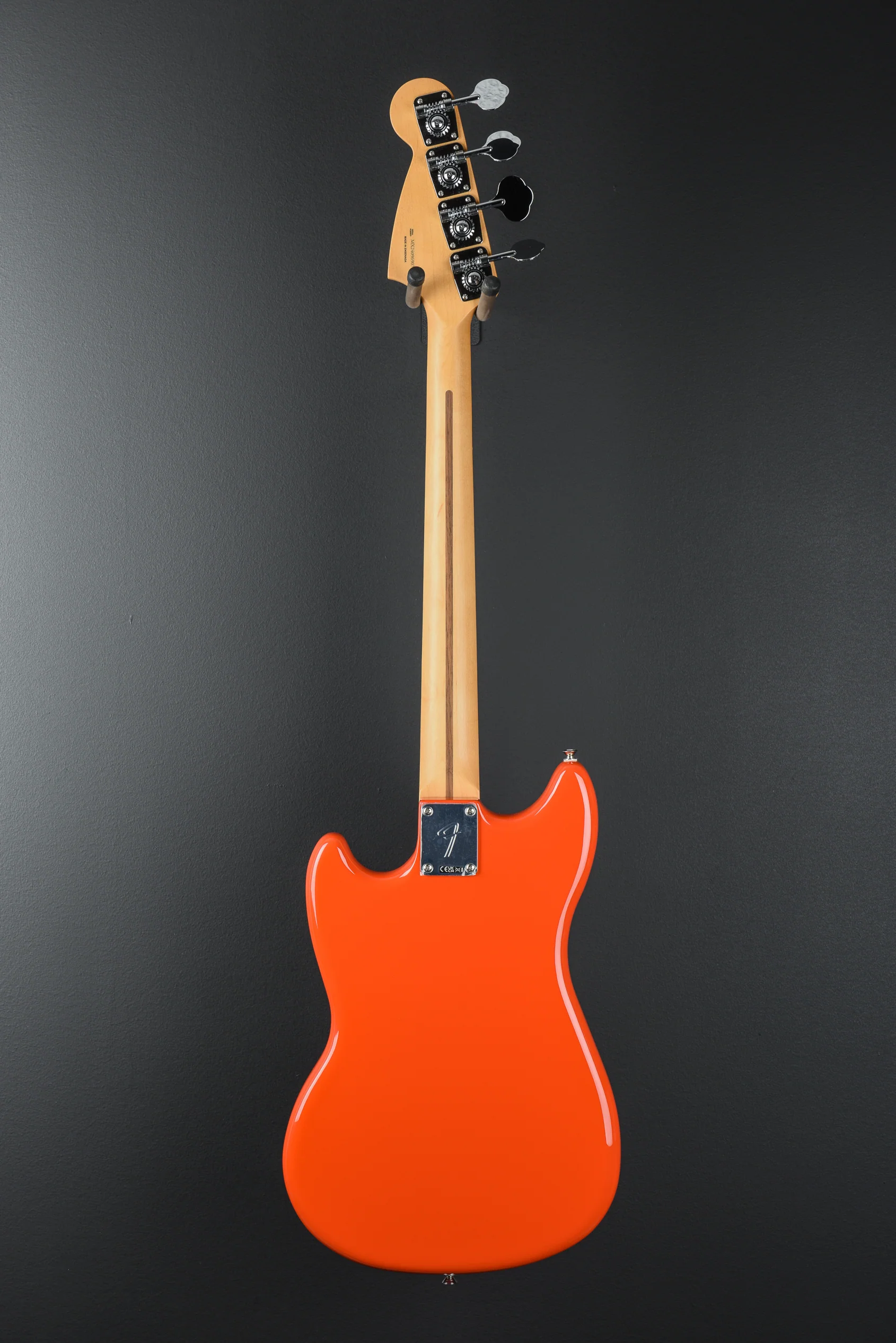 Player II Mustang Bass PJ - Coral Red w/Rosewood - Image 4