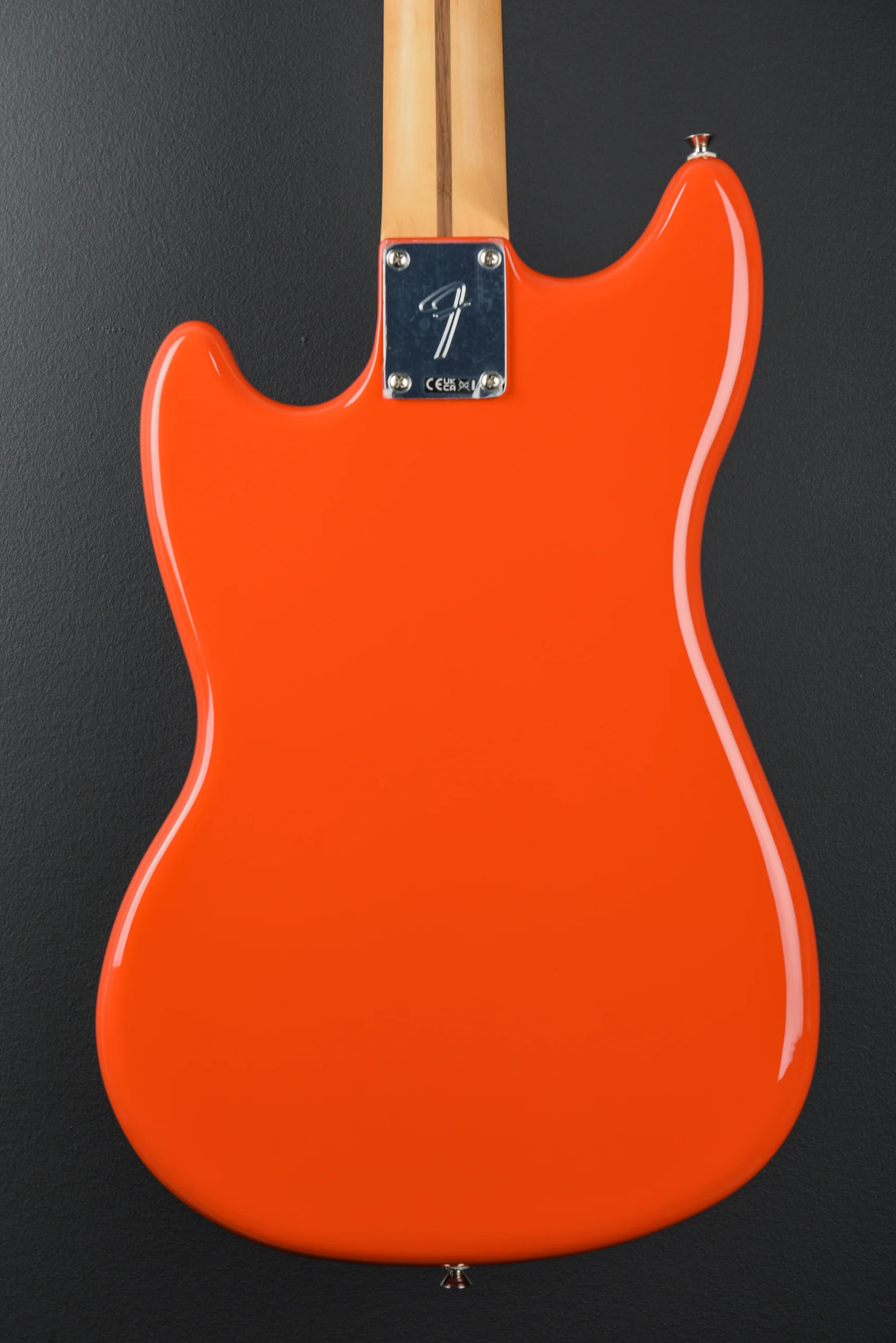 Player II Mustang Bass PJ - Coral Red w/Rosewood - Image 5