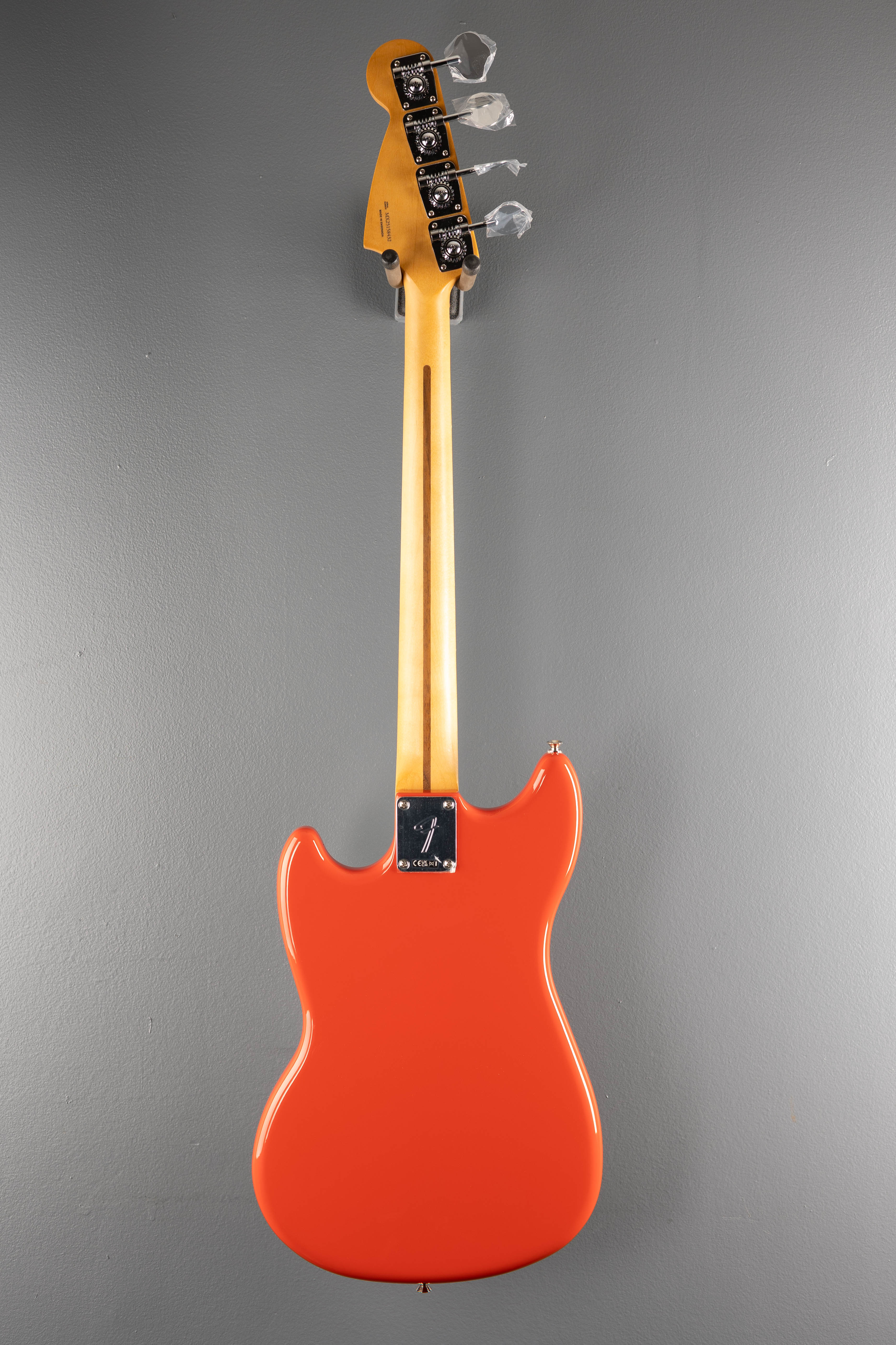 Player II Mustang Bass PJ - Coral Red w/Rosewood - Image 4