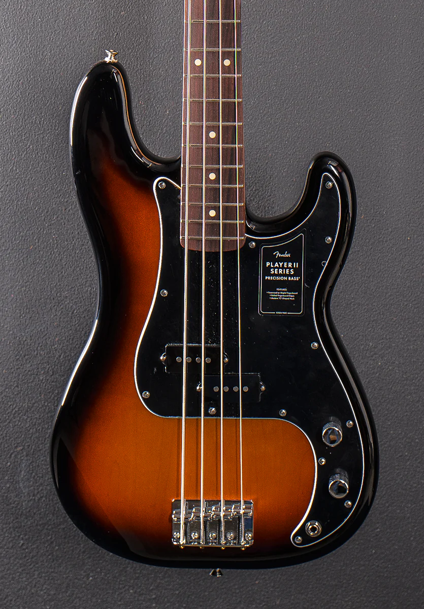 Player II Precision Bass - 3 Color Sunburst w/Rosewood - Image 2