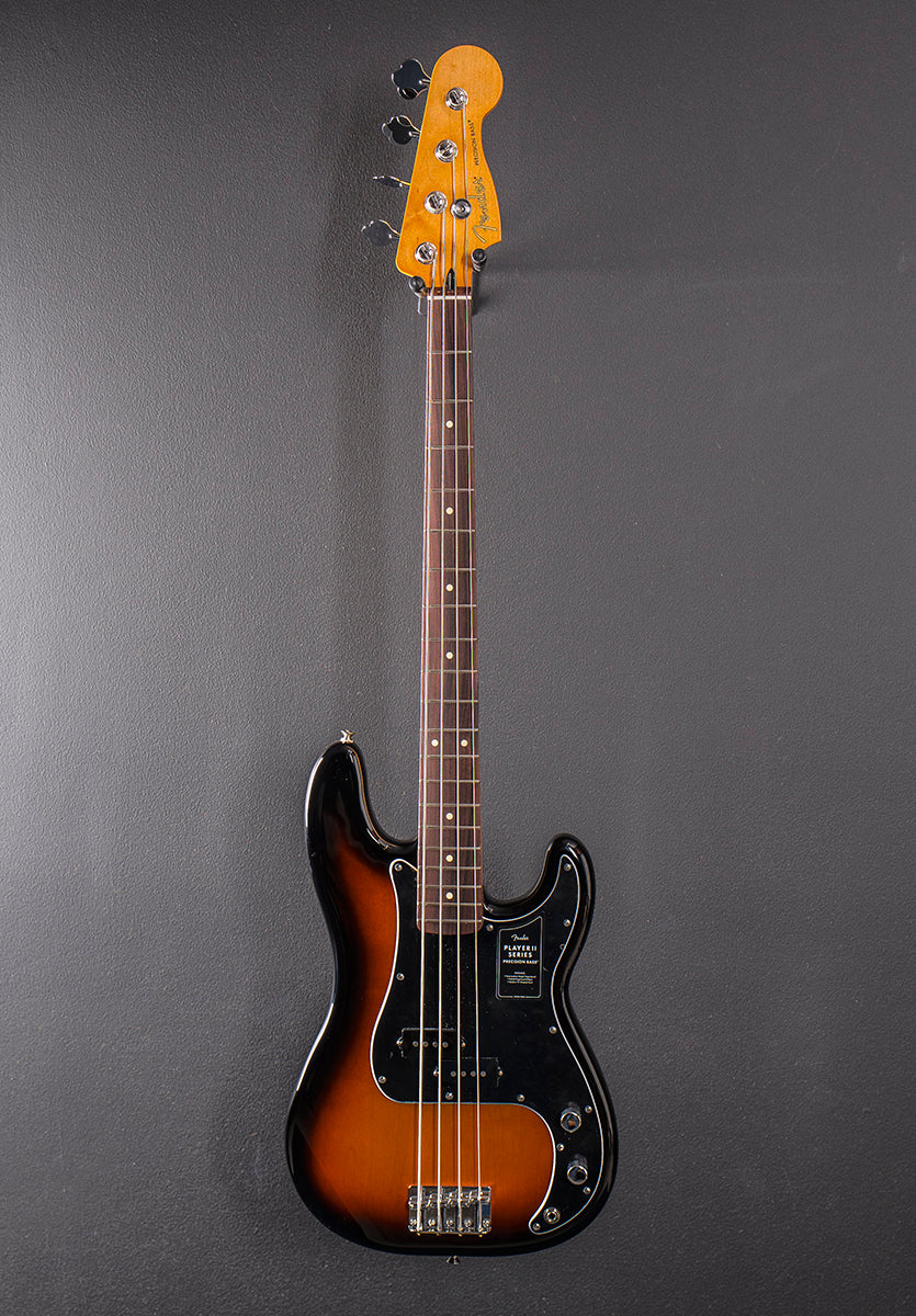 Player II Precision Bass - 3 Color Sunburst w/Rosewood - Image 3